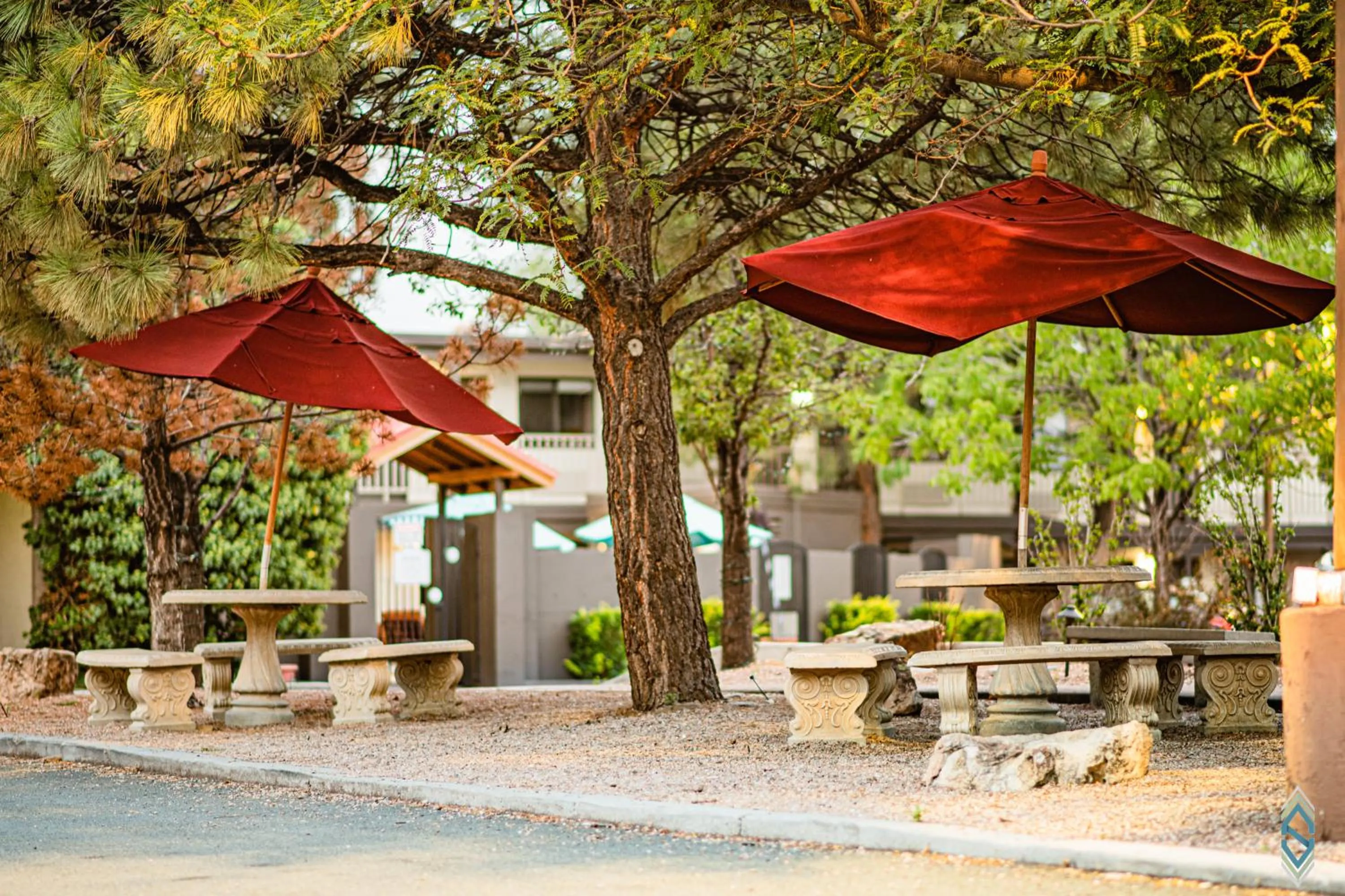 Seating area in The Sage Hotel
