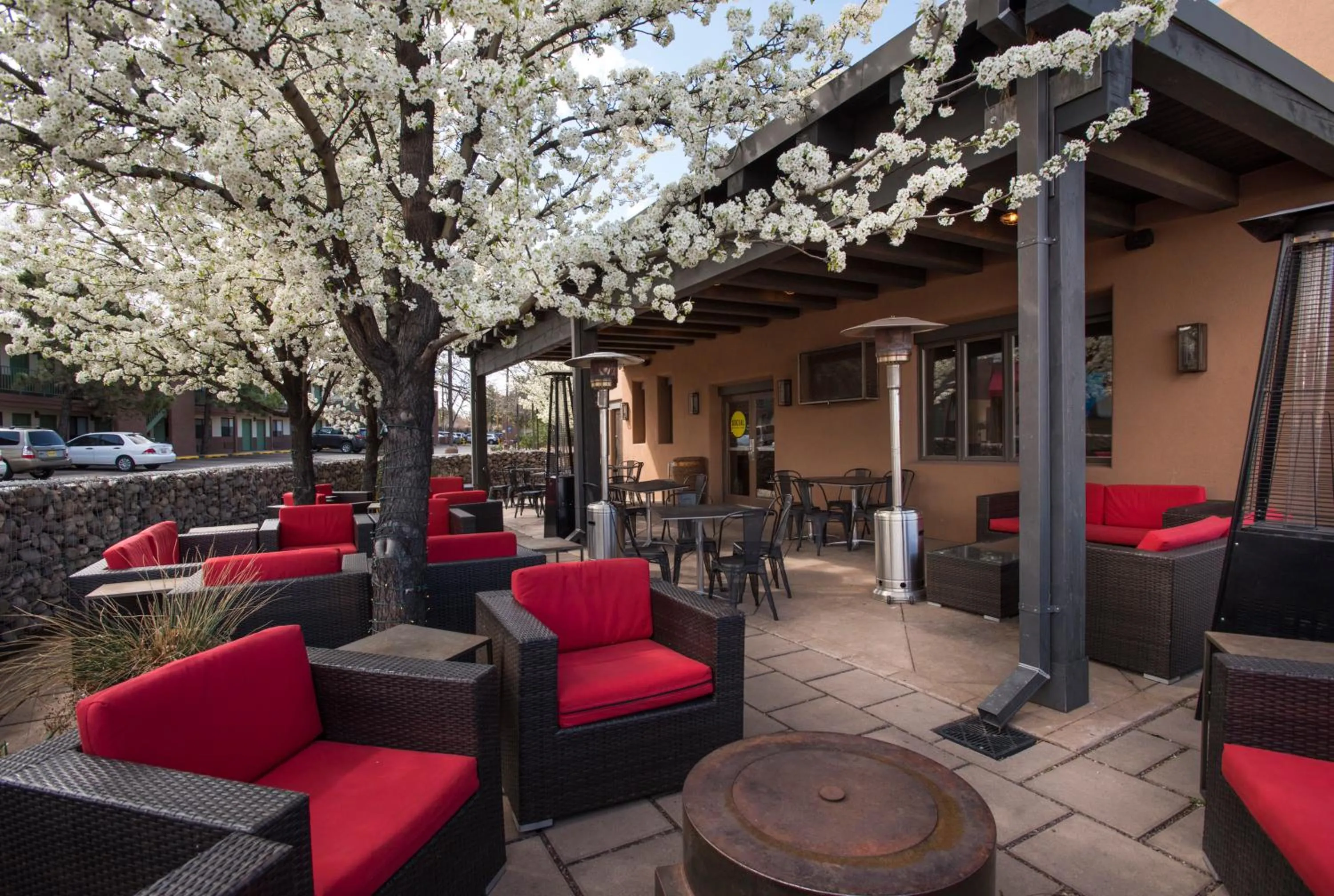 Patio in The Sage Hotel
