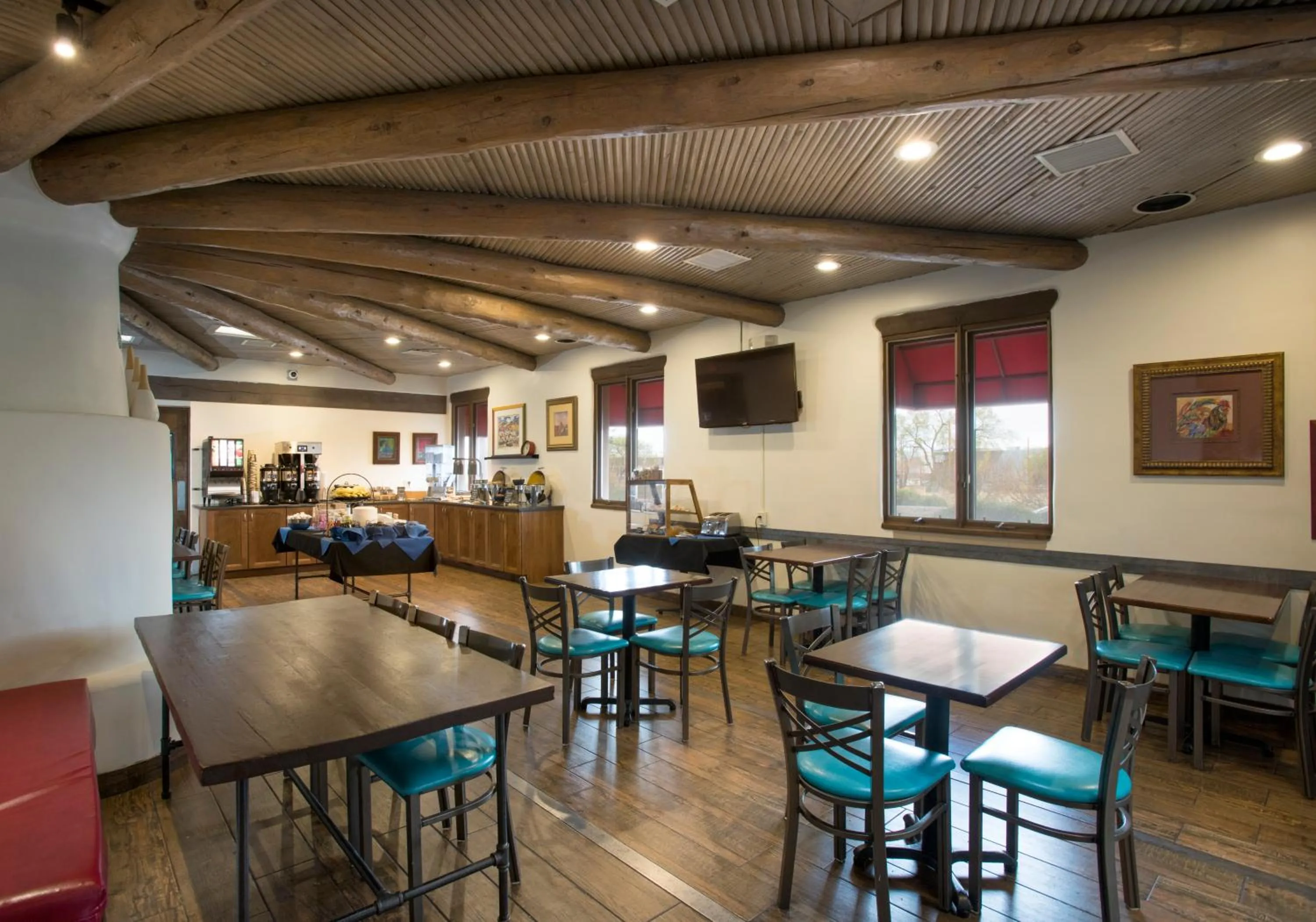 Buffet breakfast in The Sage Hotel