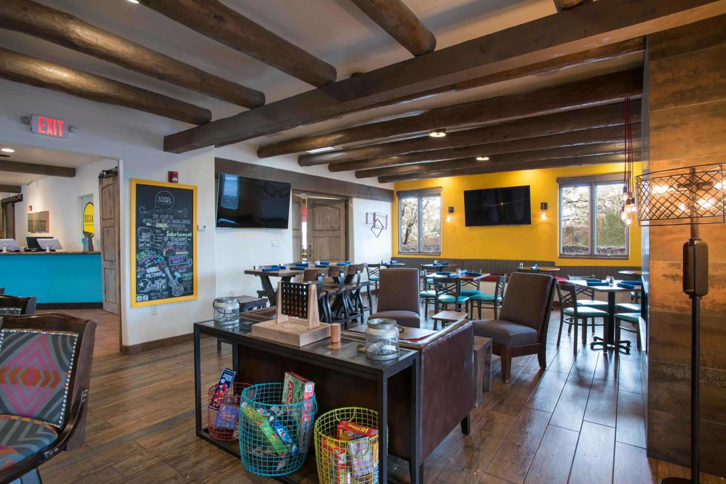 Restaurant/places to eat in The Sage Hotel