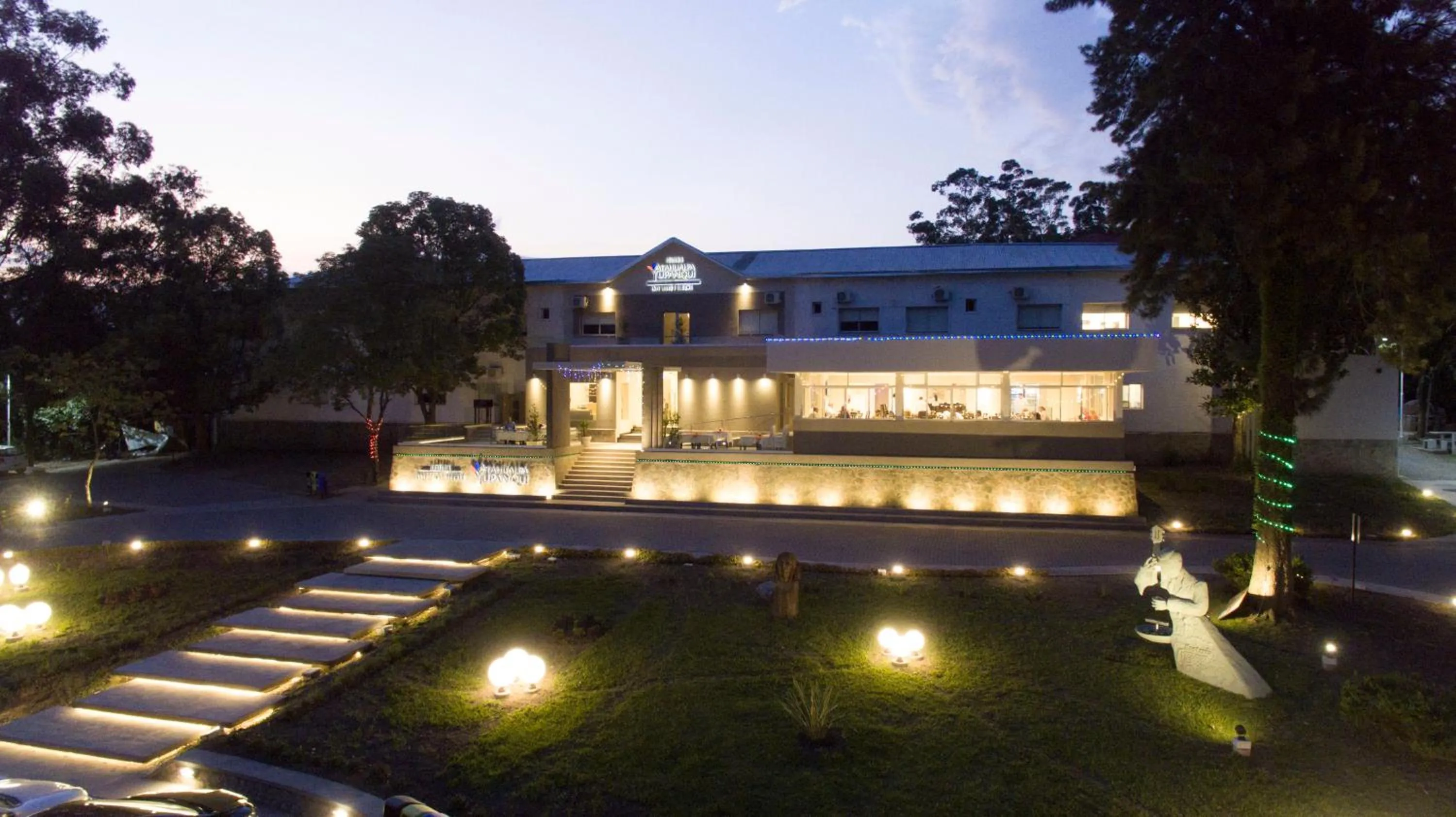 Facade/entrance in Hostería Atahualpa Yupanqui