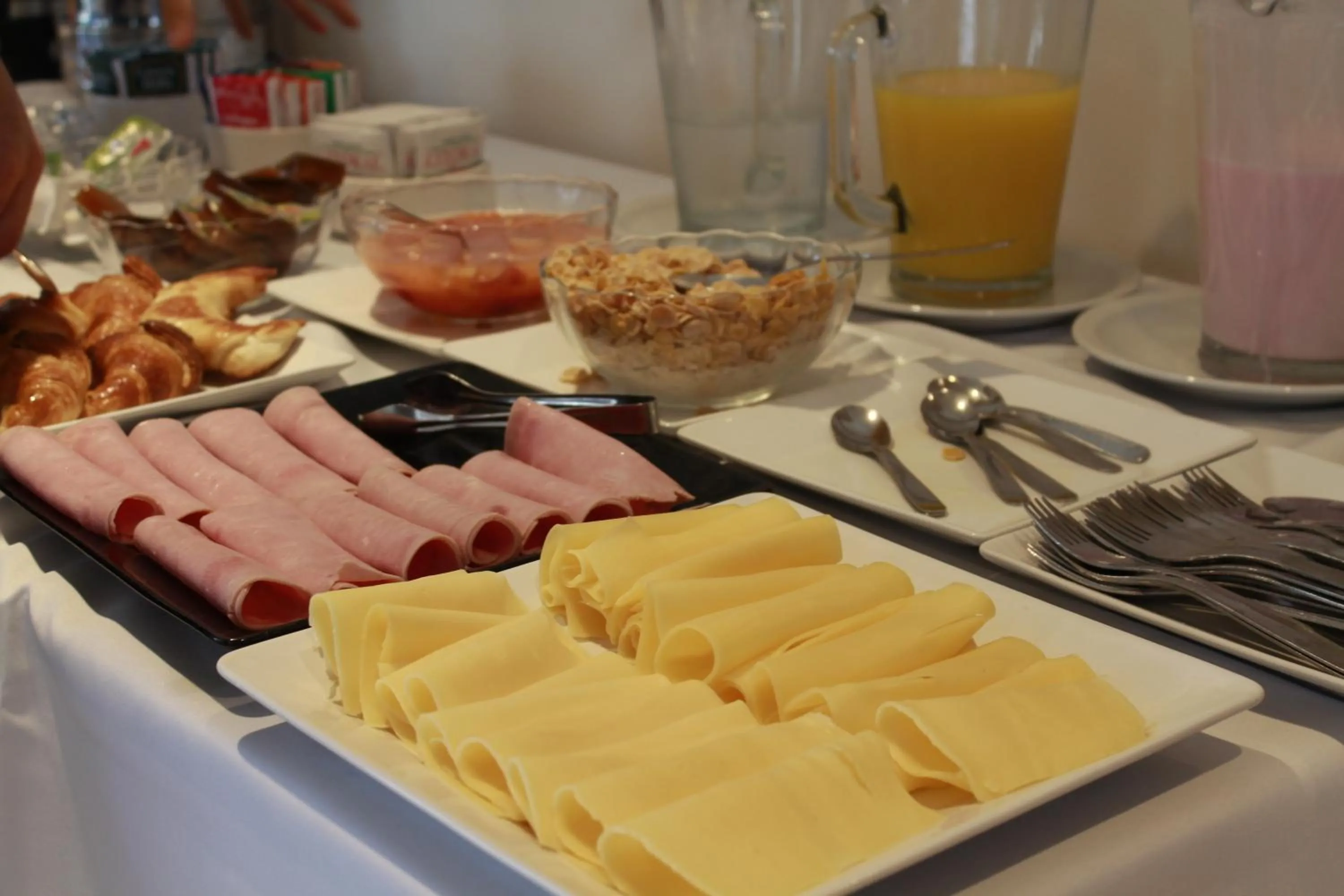 Buffet breakfast in Hostería Atahualpa Yupanqui