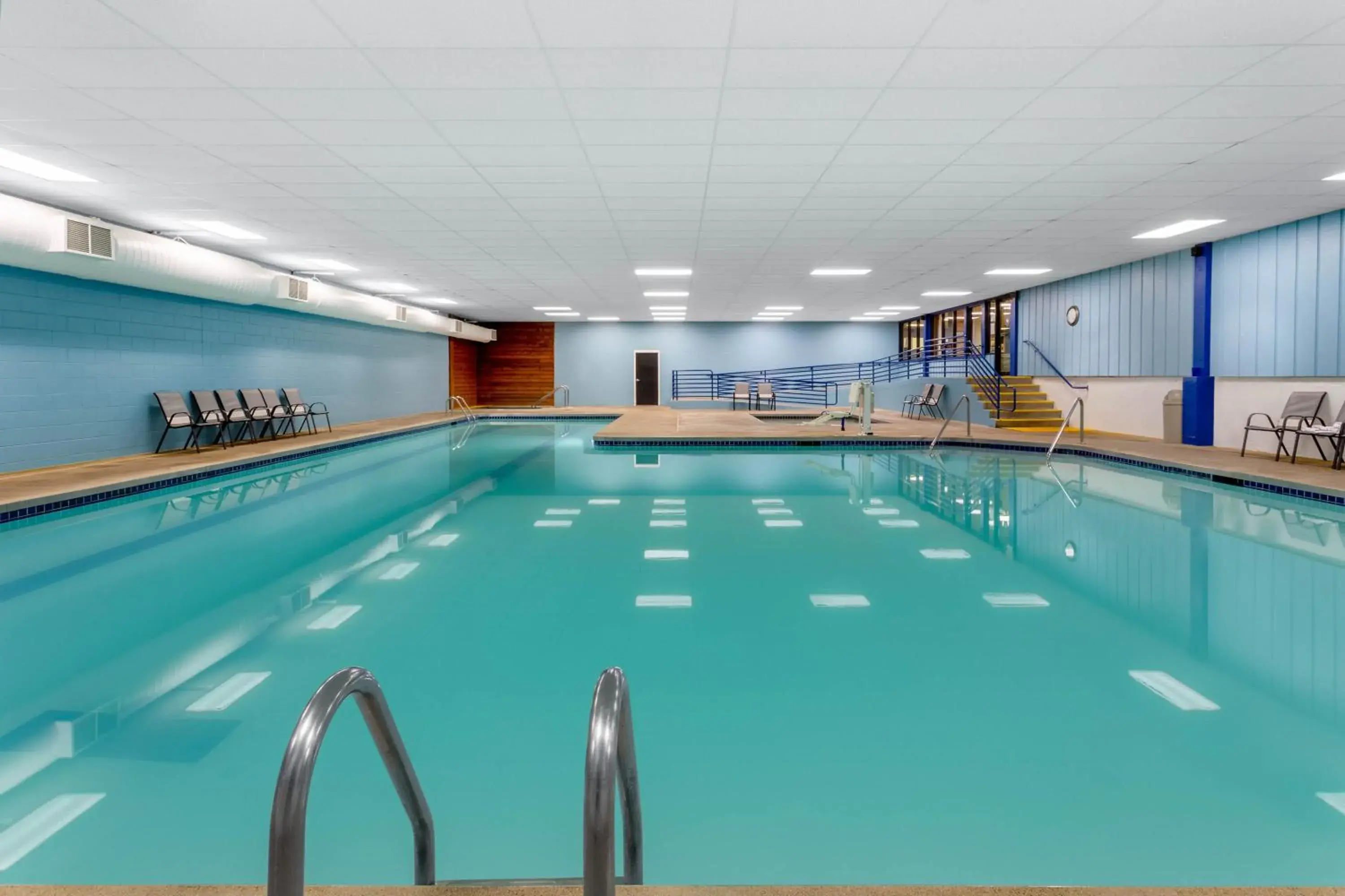 Swimming pool in Tamarack Wisconsin Dells, a Ramada by Wyndham Swimming pool in Tamarack Wisconsin Dells, a Ramada by Wyndham