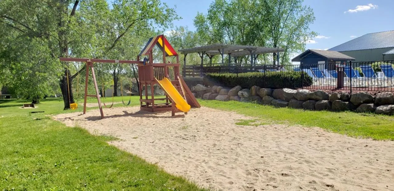 Children play ground in Tamarack Wisconsin Dells, a Ramada by Wyndham