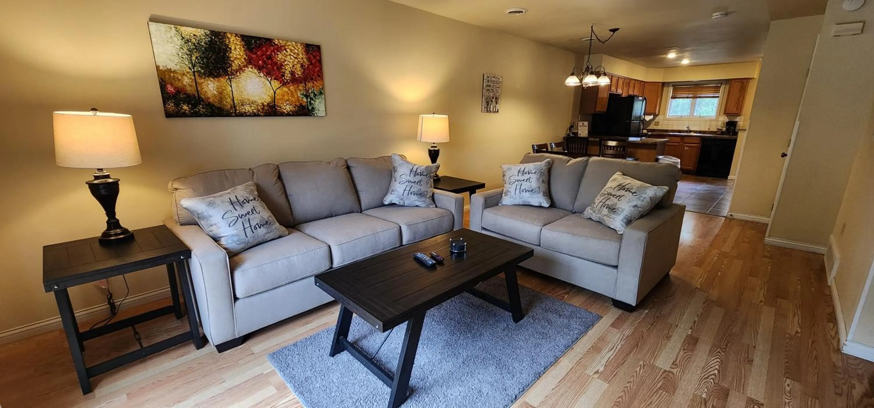 Living room in Tamarack Wisconsin Dells, a Ramada by Wyndham