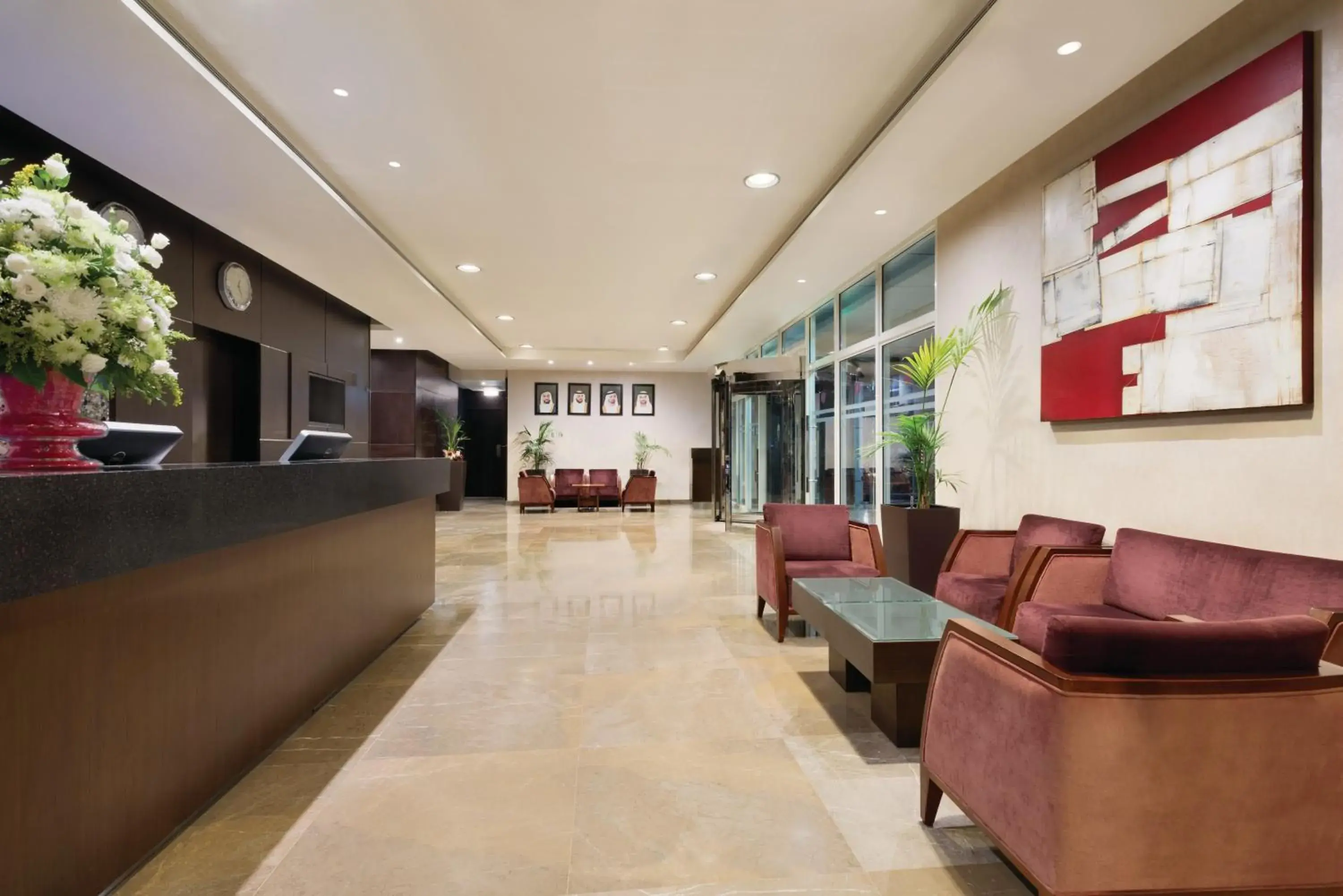 Lobby or reception in Ramada Downtown Abu Dhabi Lobby or reception in Ramada Downtown Abu Dhabi