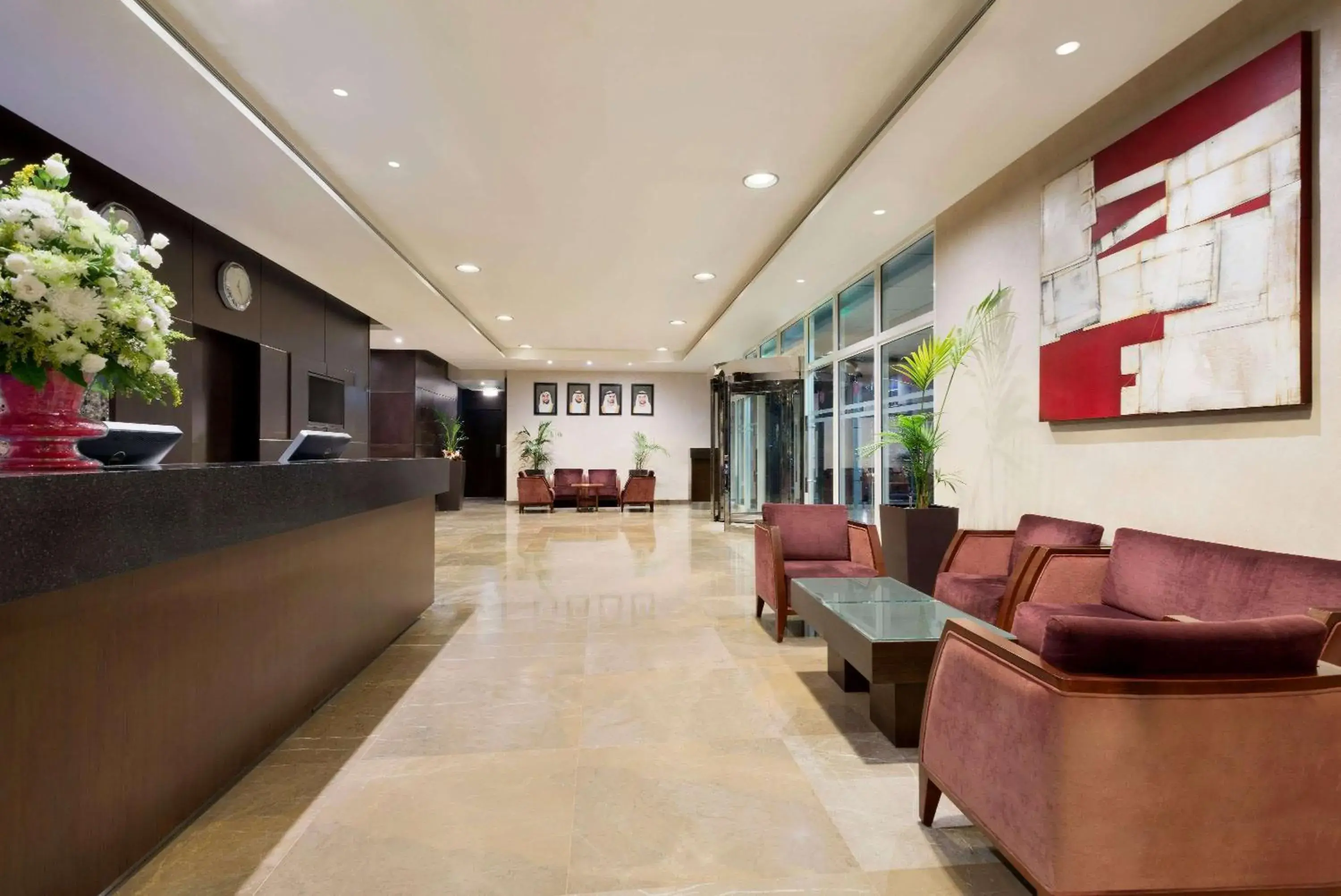 Lobby or reception in Ramada Downtown Abu Dhabi Lobby or reception in Ramada Downtown Abu Dhabi