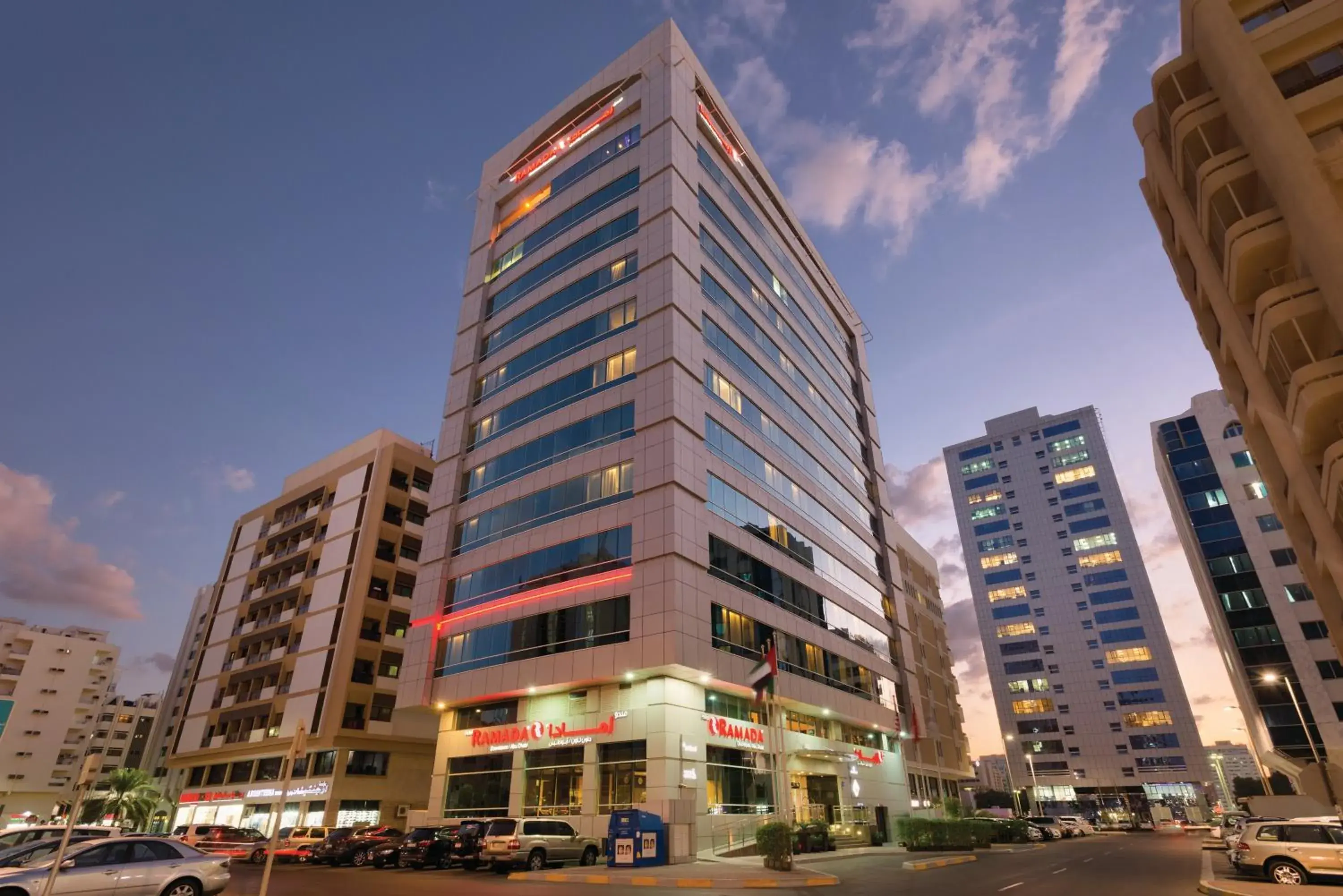 Property building in Ramada Downtown Abu Dhabi Property building in Ramada Downtown Abu Dhabi