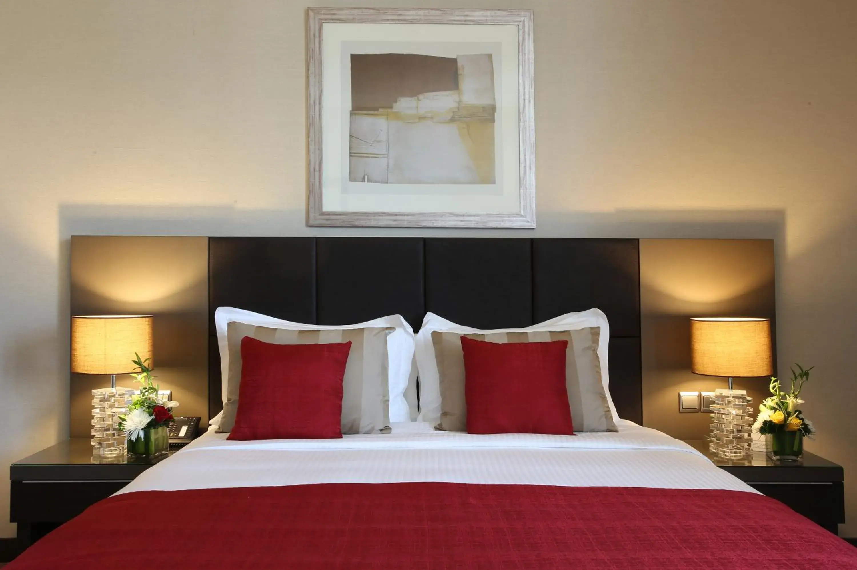 Photo of the whole room, Bed in Ramada Downtown Abu Dhabi Photo of the whole room, Bed in Ramada Downtown Abu Dhabi