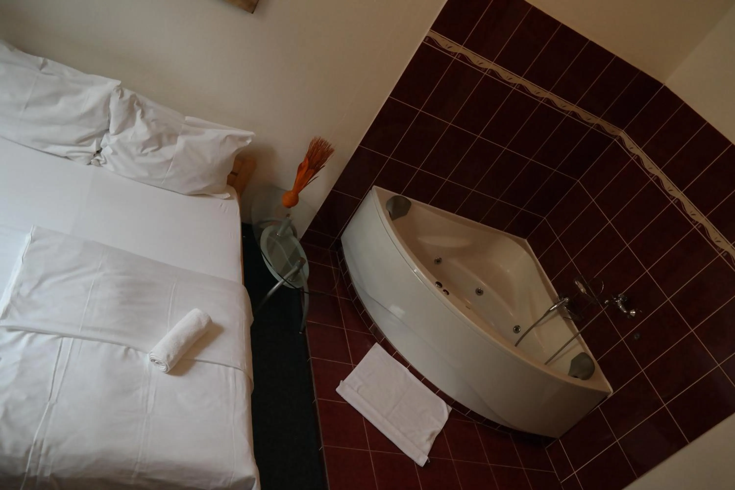 Bedroom, Bed in Hotel Praha Club bed & breakfast