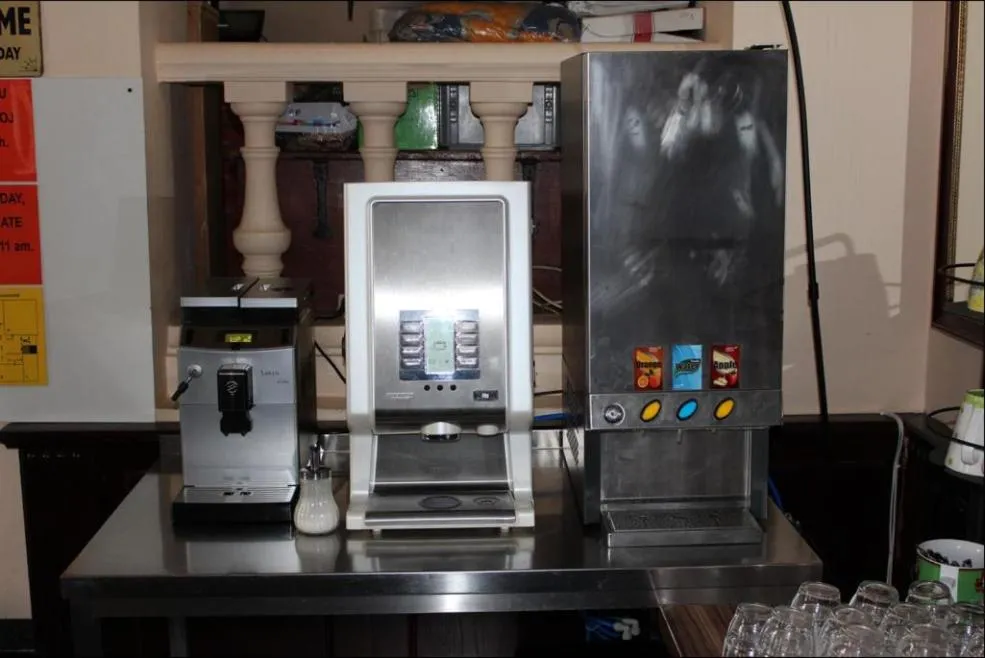 Coffee/tea facilities in Hotel Praha Club bed & breakfast
