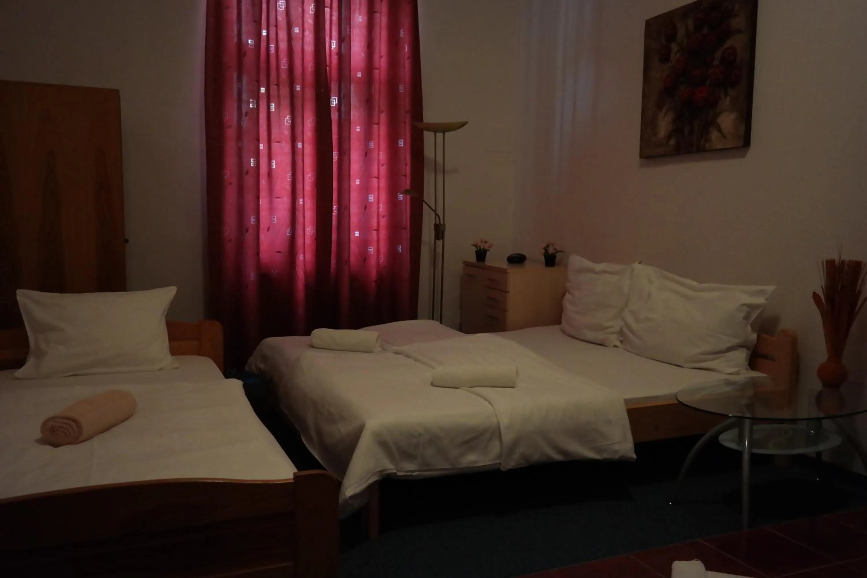 Bedroom, Bed in Hotel Praha Club bed & breakfast
