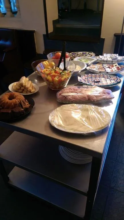 Food and drinks in Hotel Praha Club bed & breakfast