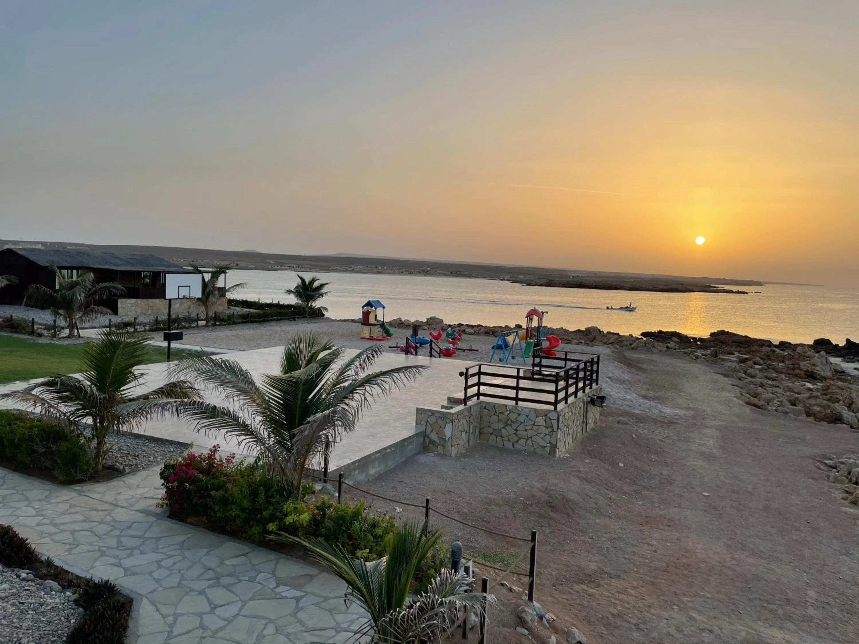 Sunset in Turtle Beach Resort