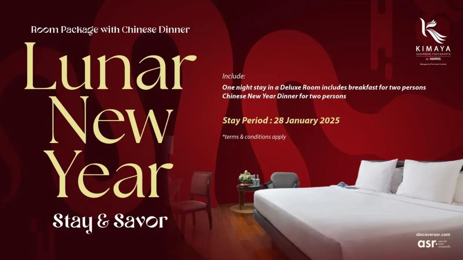 Restaurant/places to eat in Kimaya Sudirman Yogyakarta by Harris Restaurant/places to eat in Kimaya Sudirman Yogyakarta by Harris