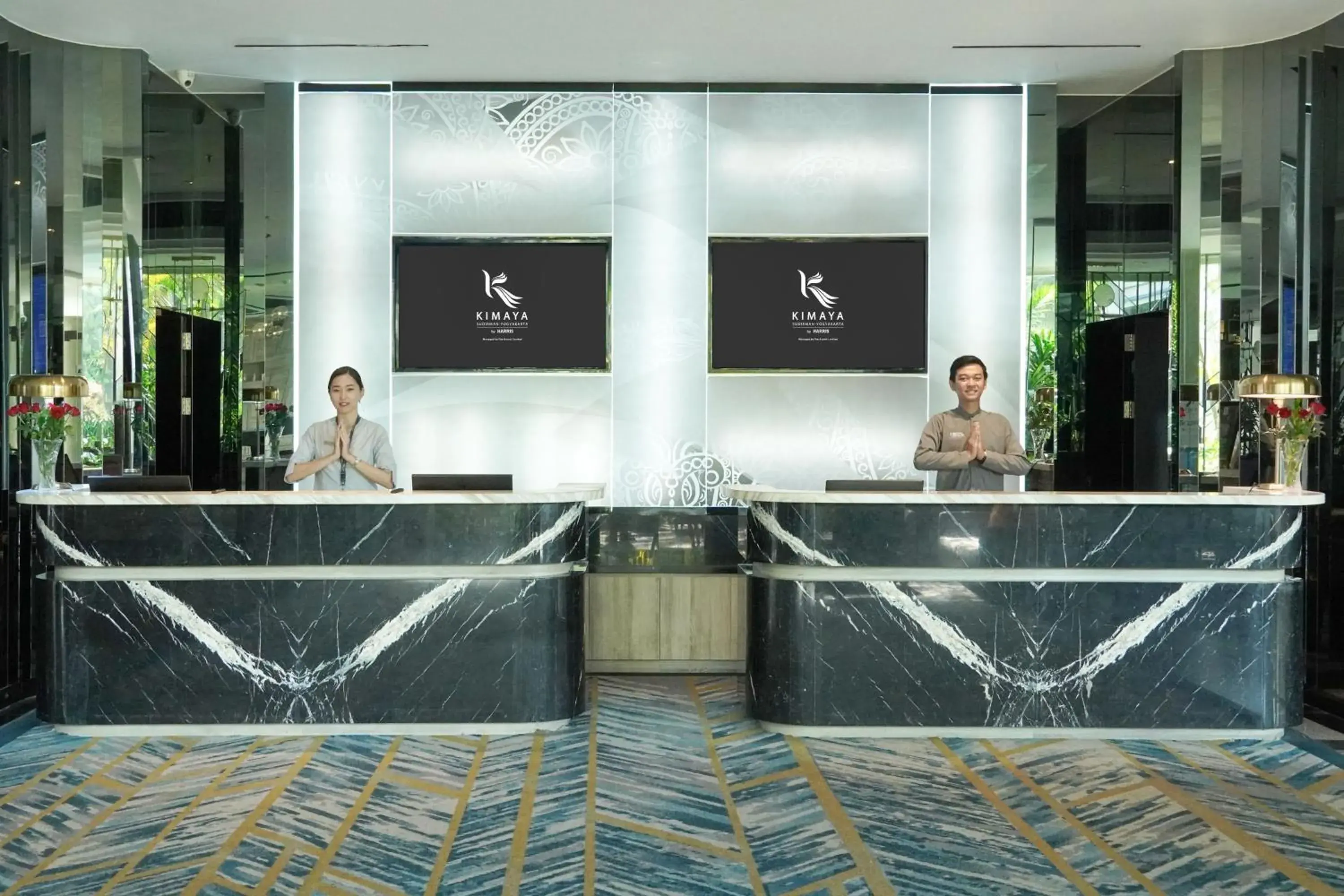 Lobby or reception in Kimaya Sudirman Yogyakarta by Harris Lobby or reception in Kimaya Sudirman Yogyakarta by Harris