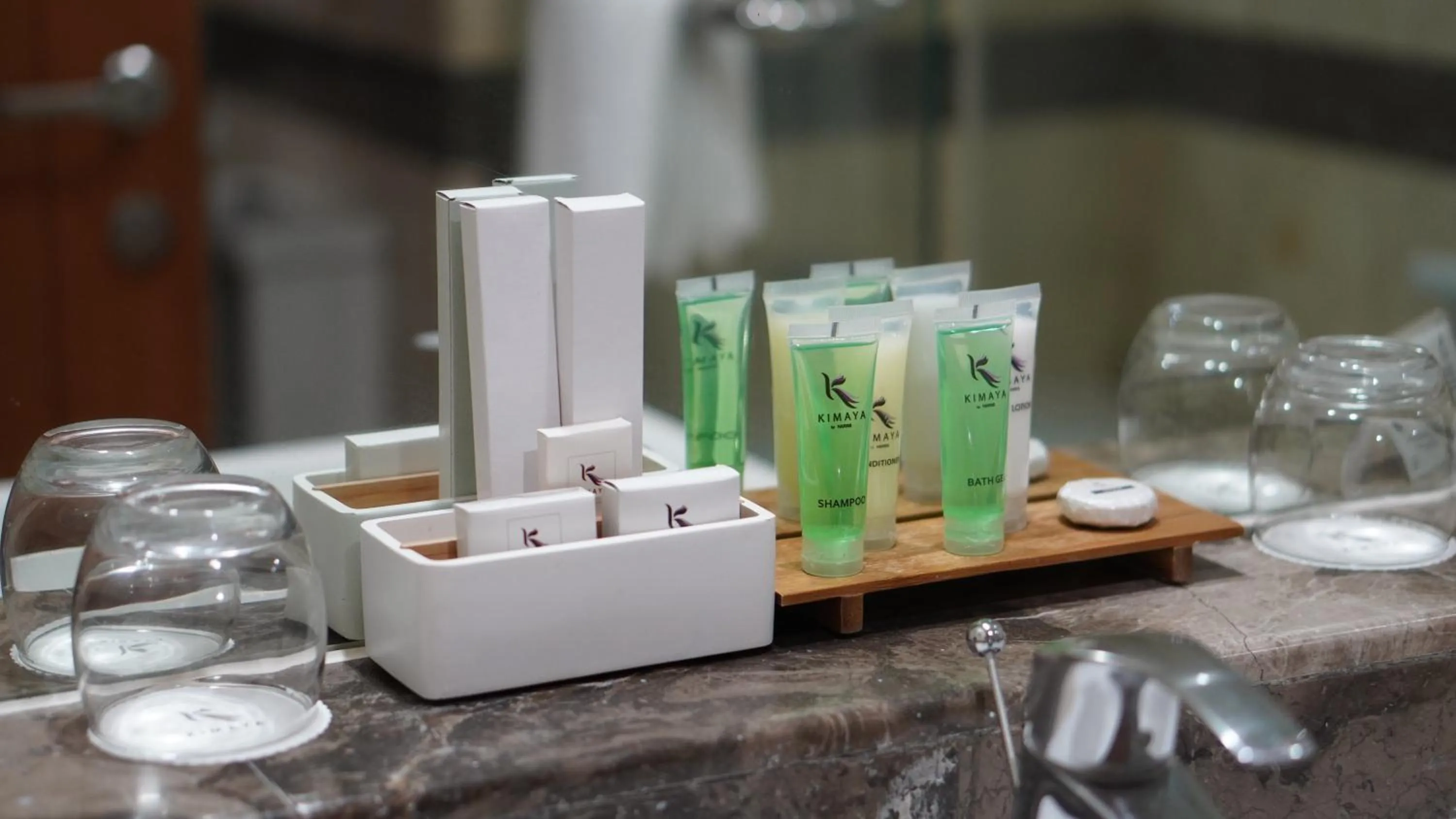 Bathroom in Kimaya Sudirman Yogyakarta by Harris