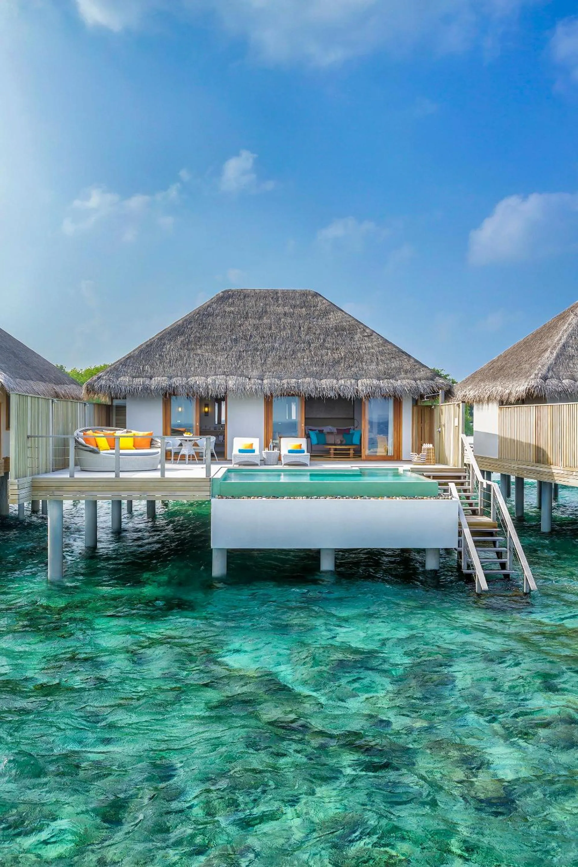 Swimming pool in Dusit Thani Maldives - 50 percent discount on transfers for stays until 20 Dec 2025