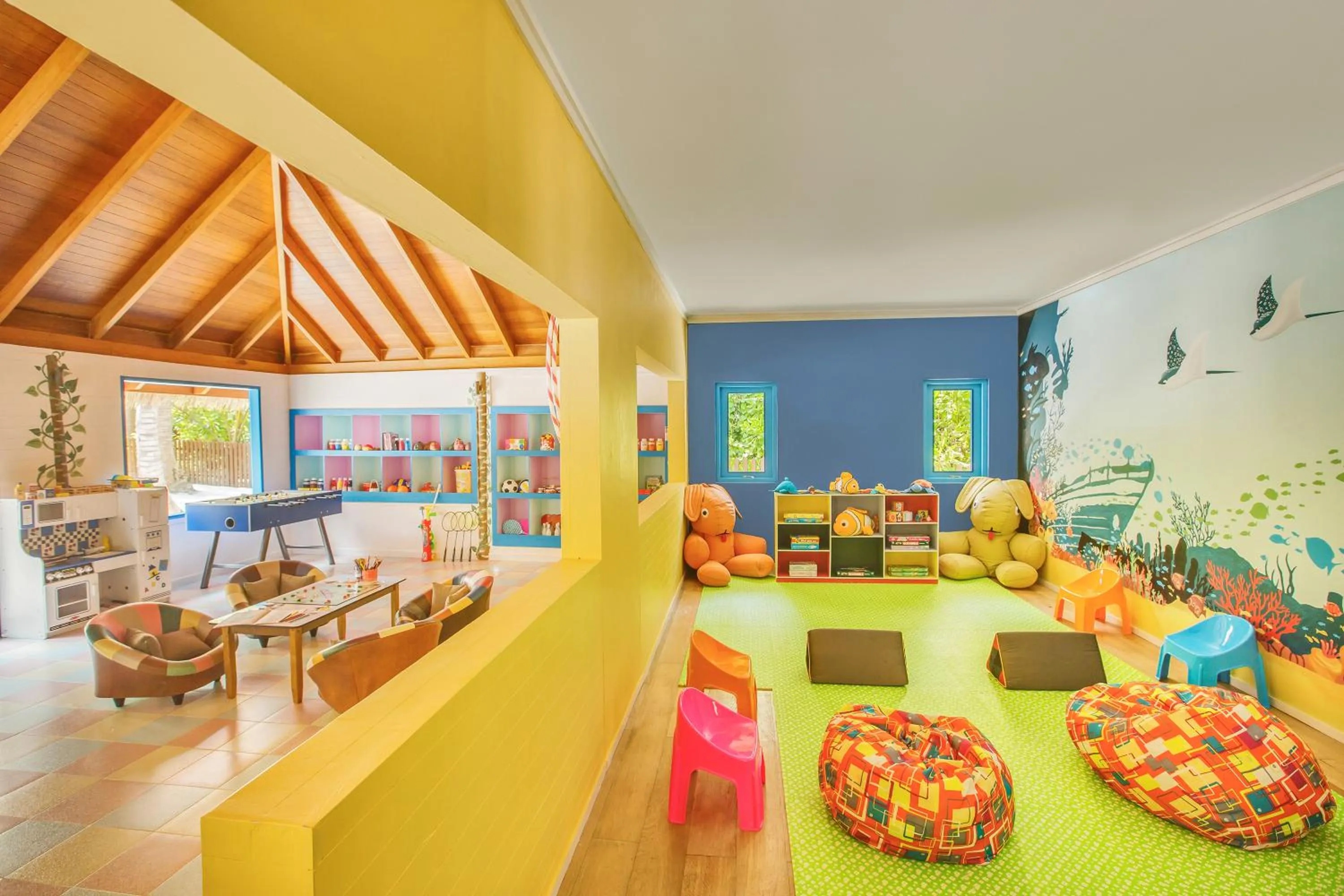 Kids's club in Dusit Thani Maldives - 50 percent discount on transfers for stays until 20 Dec 2025