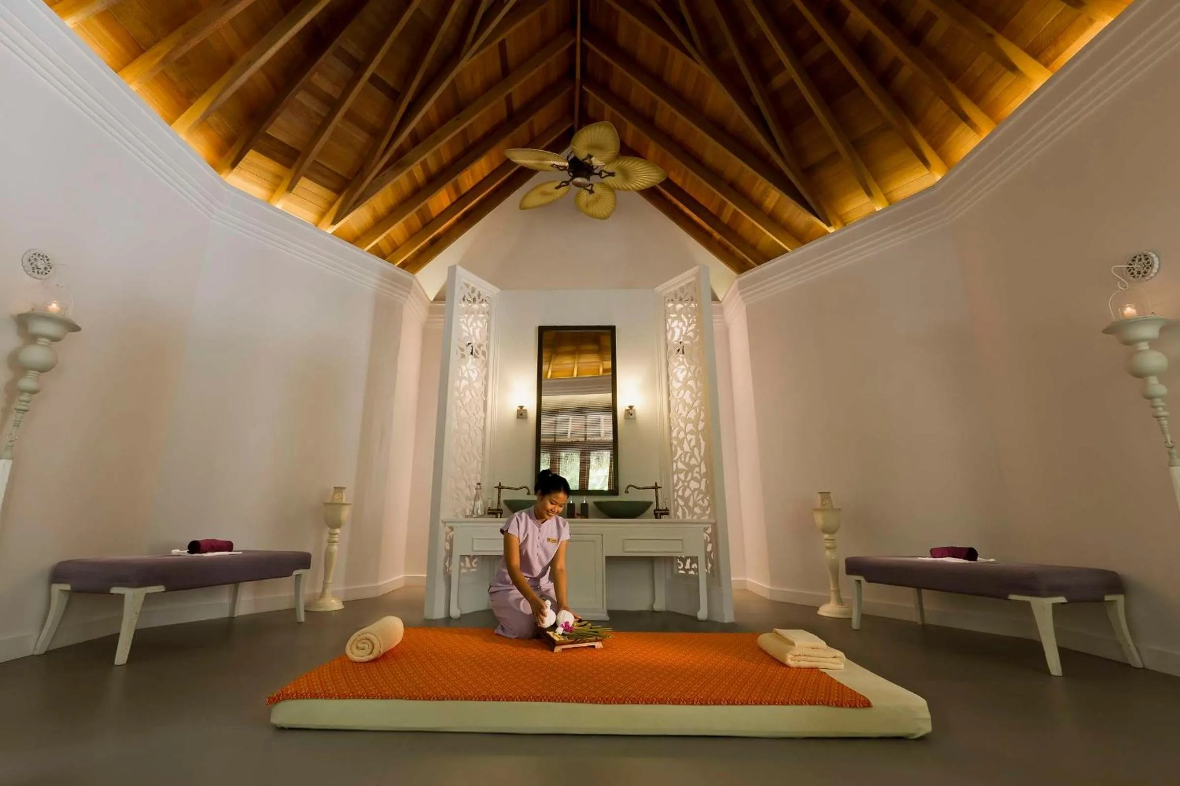 Spa and wellness centre/facilities in Dusit Thani Maldives - 50 percent discount on transfers for stays until 20 Dec 2025