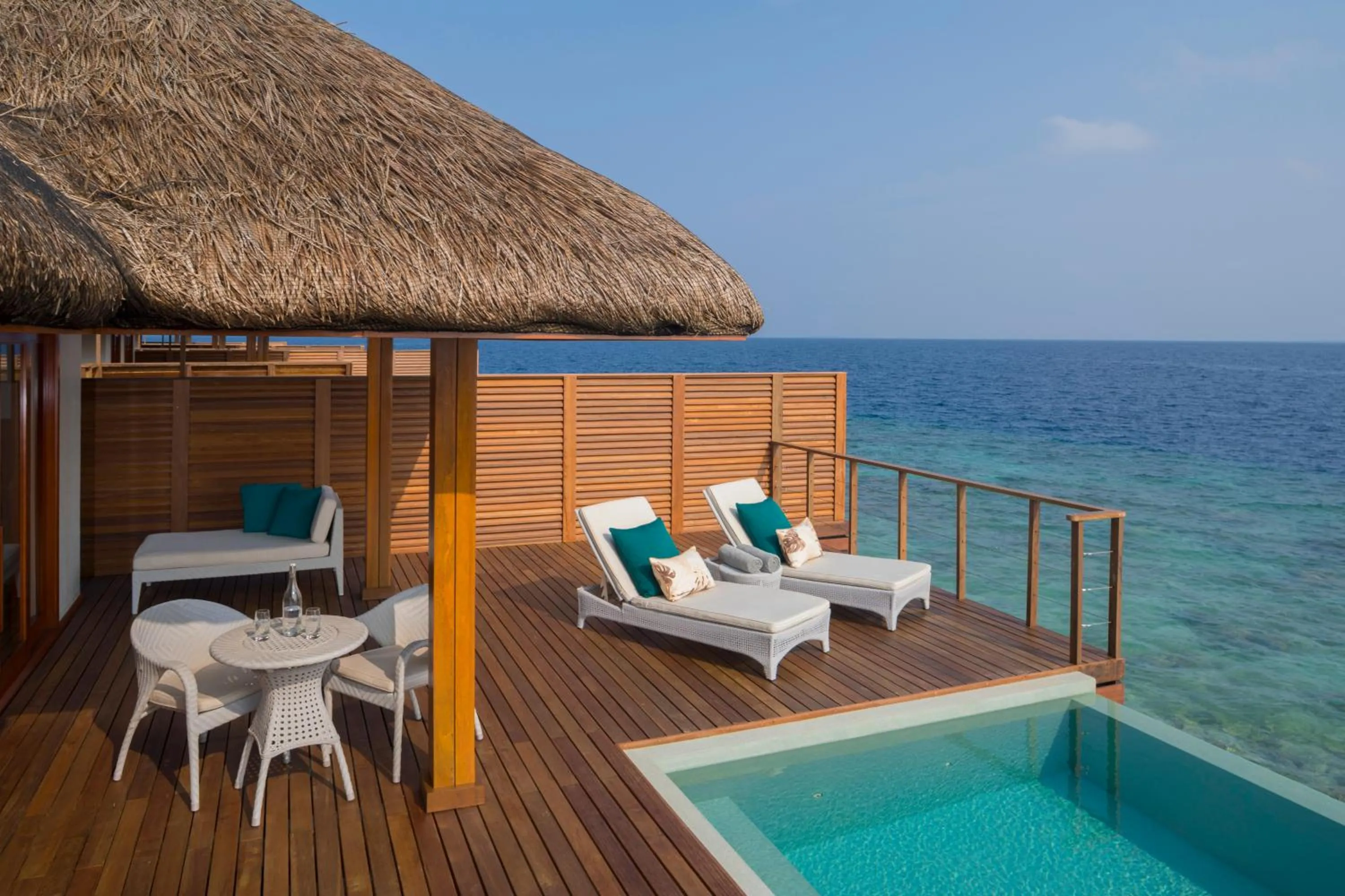 Sea view in Dusit Thani Maldives - 50 percent discount on transfers for stays until 20 Dec 2025