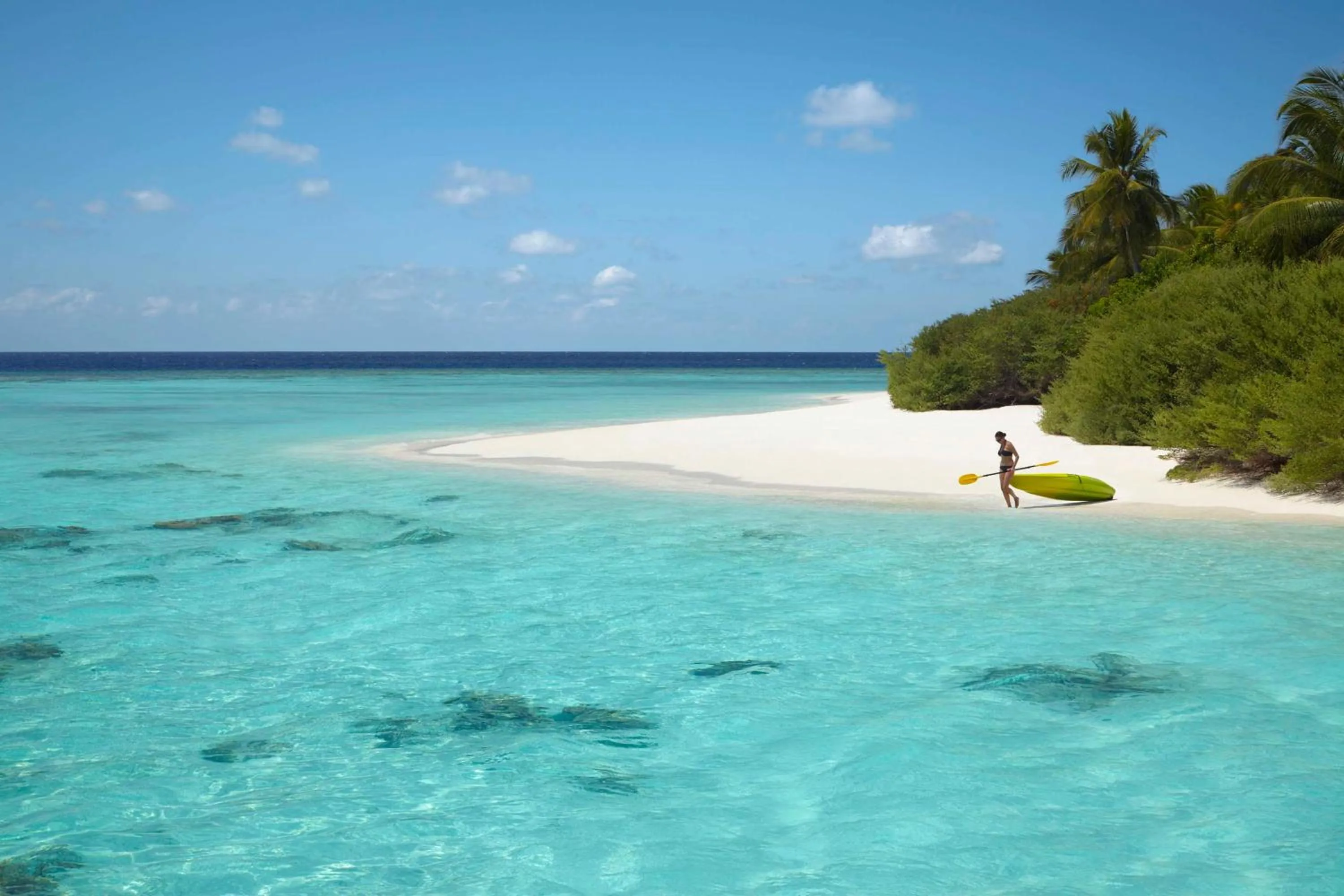 Beach in Dusit Thani Maldives - 50 percent discount on transfers for stays until 20 Dec 2025