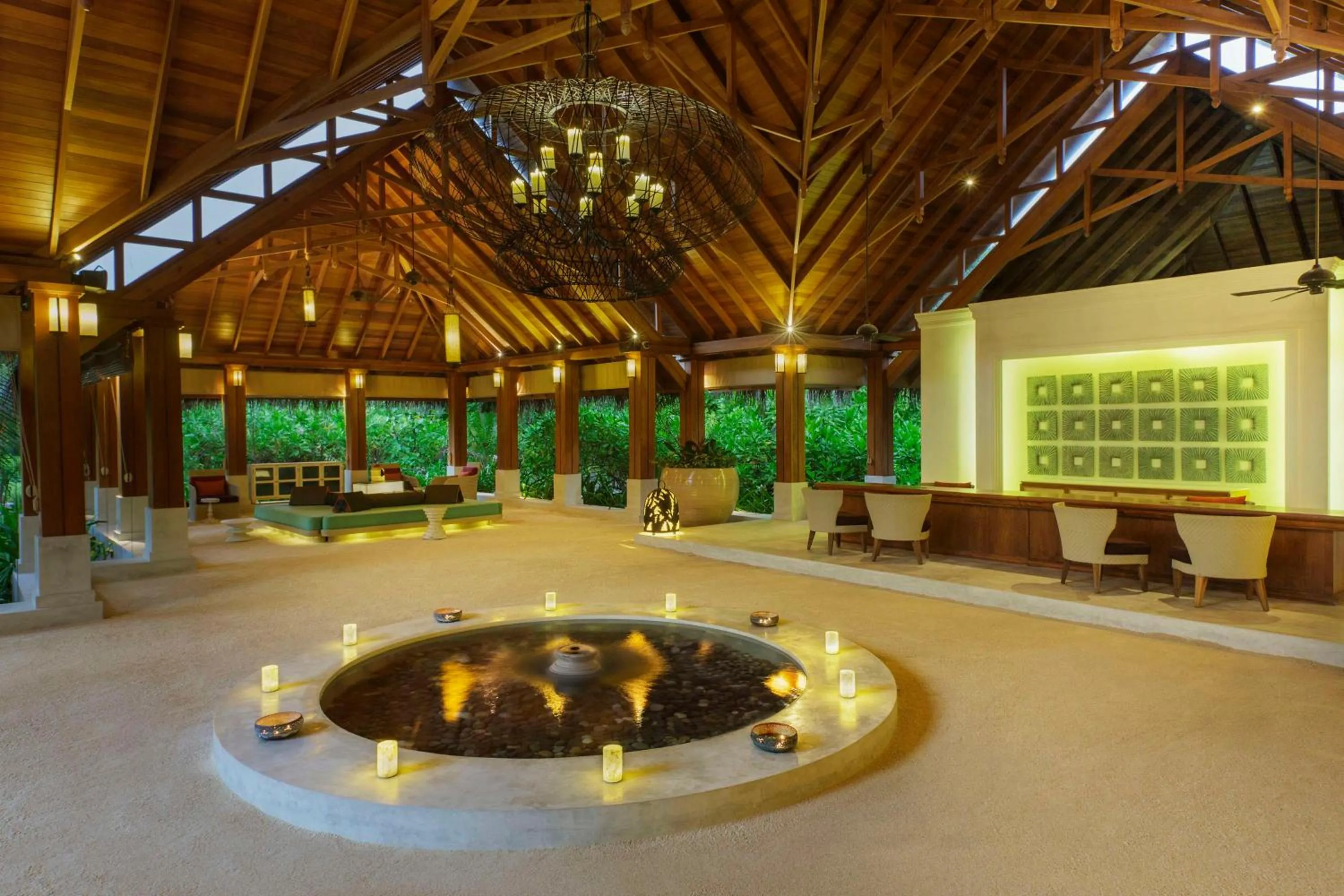 Lobby or reception in Dusit Thani Maldives - 50 percent discount on transfers for stays until 20 Dec 2025
