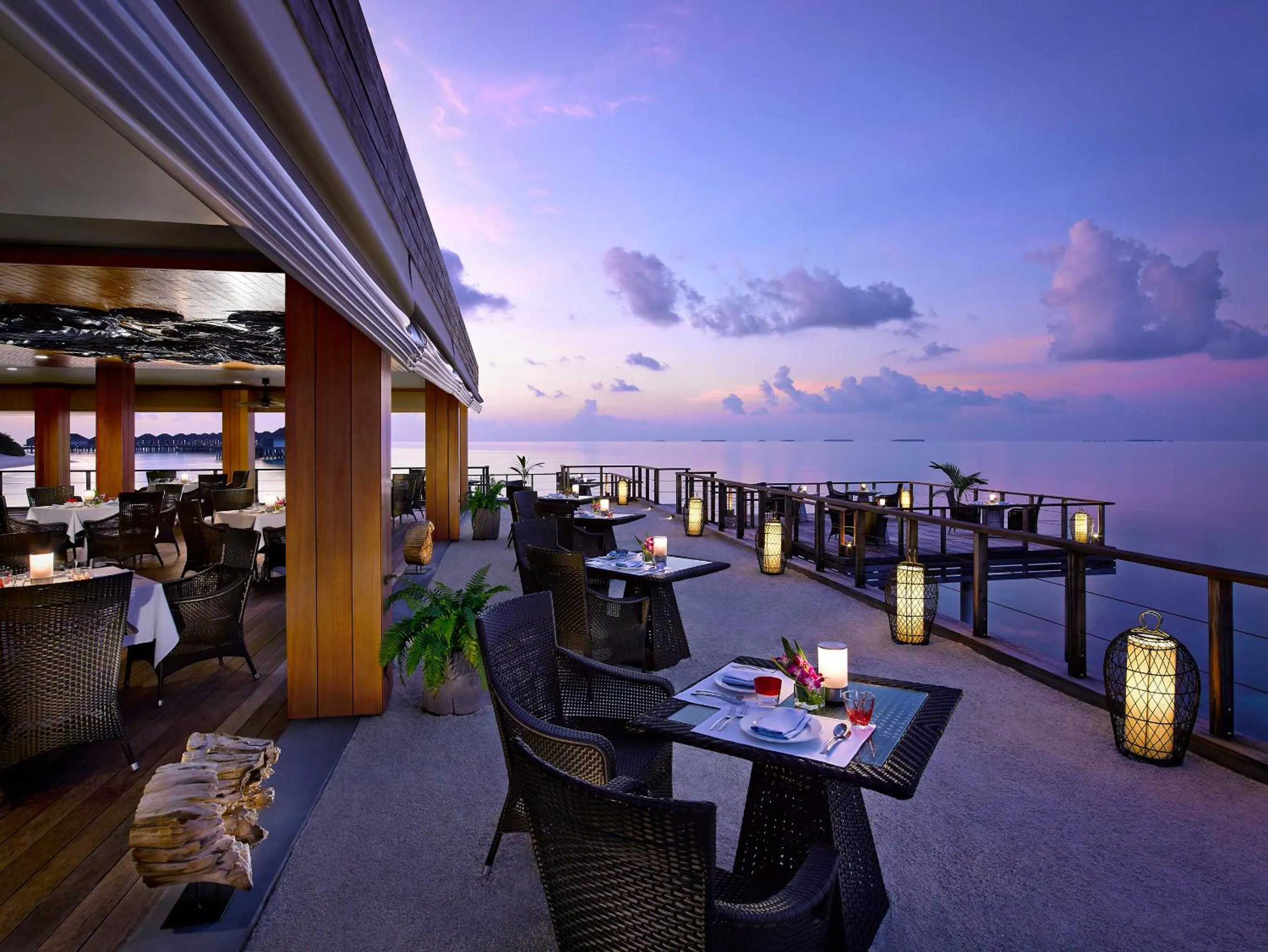 Restaurant/places to eat in Dusit Thani Maldives - 50 percent discount on transfers for stays until 20 Dec 2025