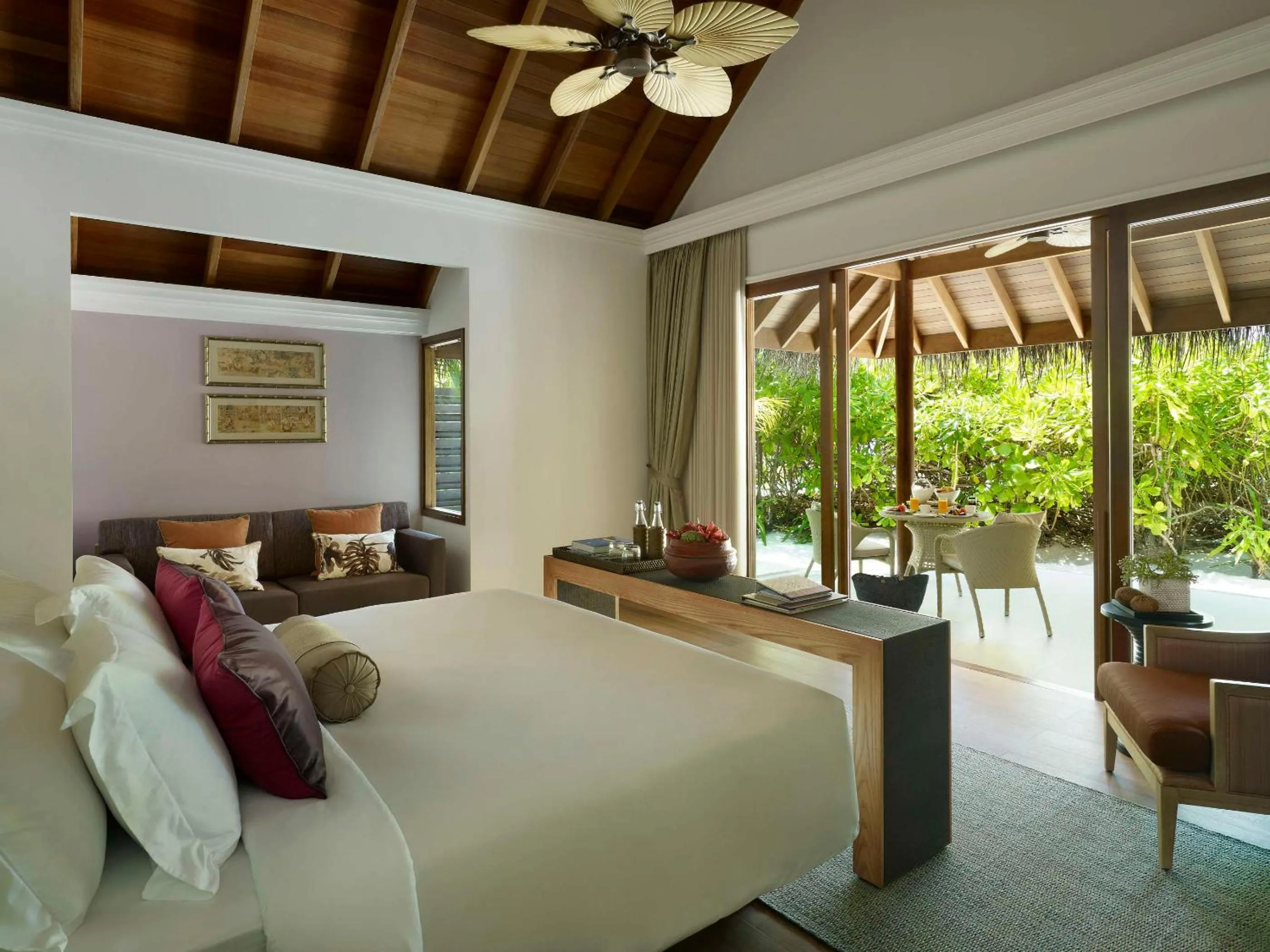 Bedroom, Bed in Dusit Thani Maldives - 50 percent discount on transfers for stays until 20 Dec 2025