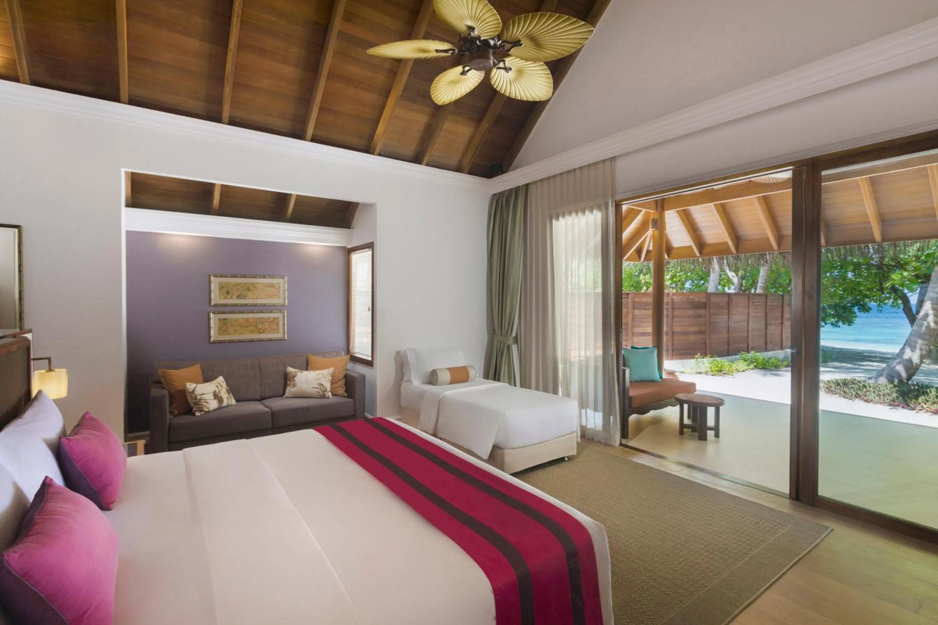 bunk bed, Bed in Dusit Thani Maldives - 50 percent discount on transfers for stays until 20 Dec 2025