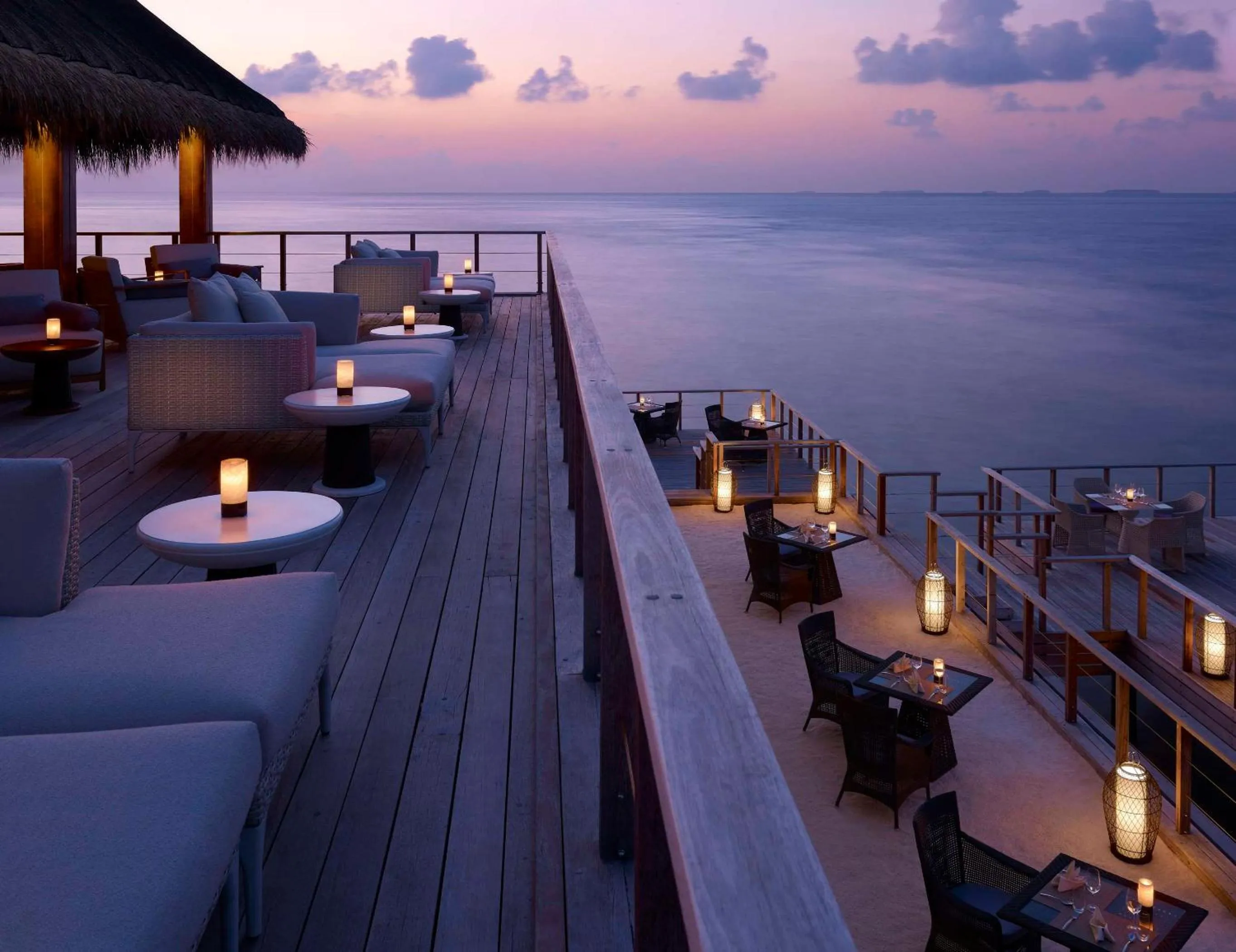 Lounge or bar in Dusit Thani Maldives - 50 percent discount on transfers for stays until 20 Dec 2025