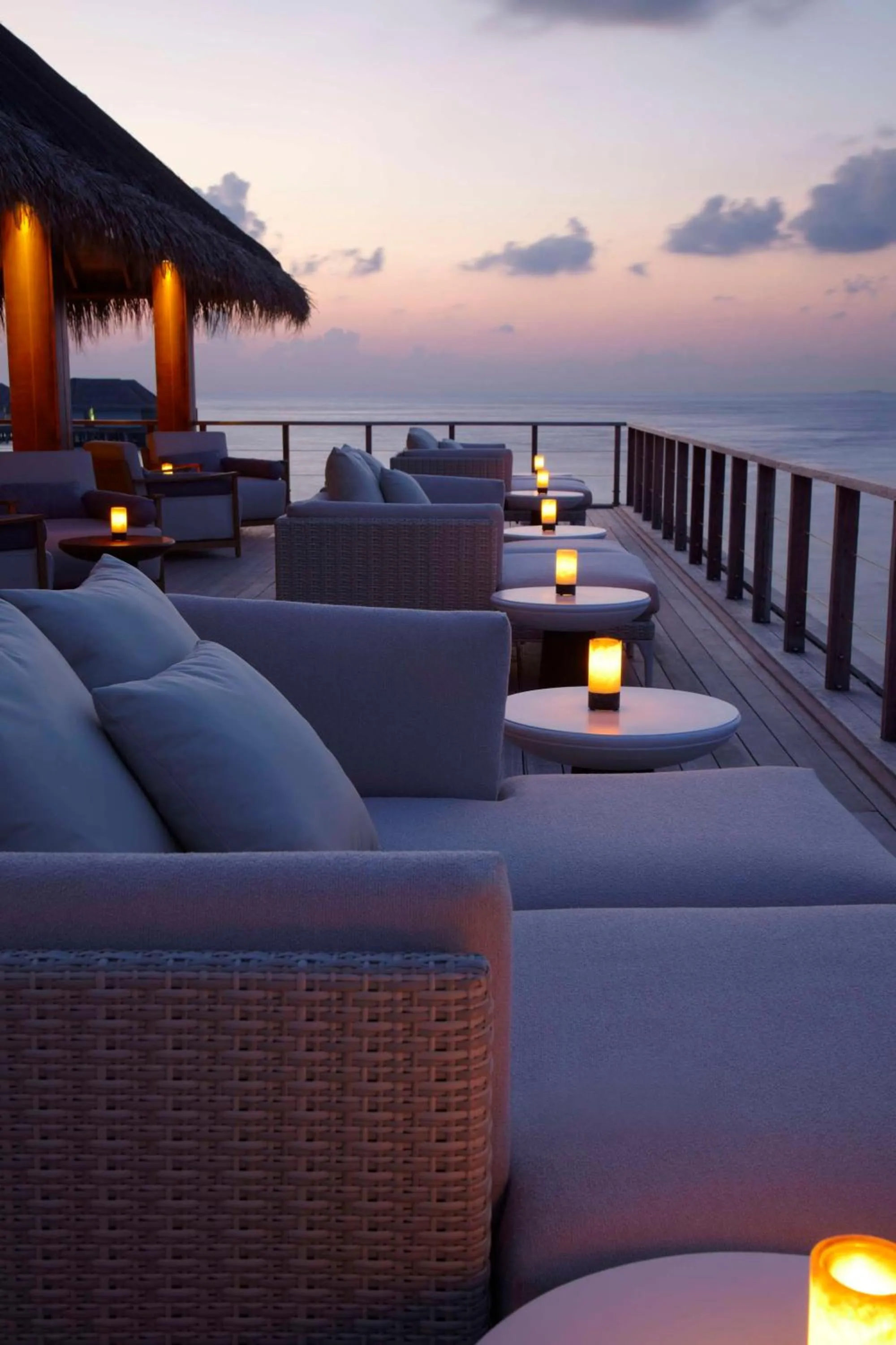 Lounge or bar in Dusit Thani Maldives - 50 percent discount on transfers for stays until 20 Dec 2025