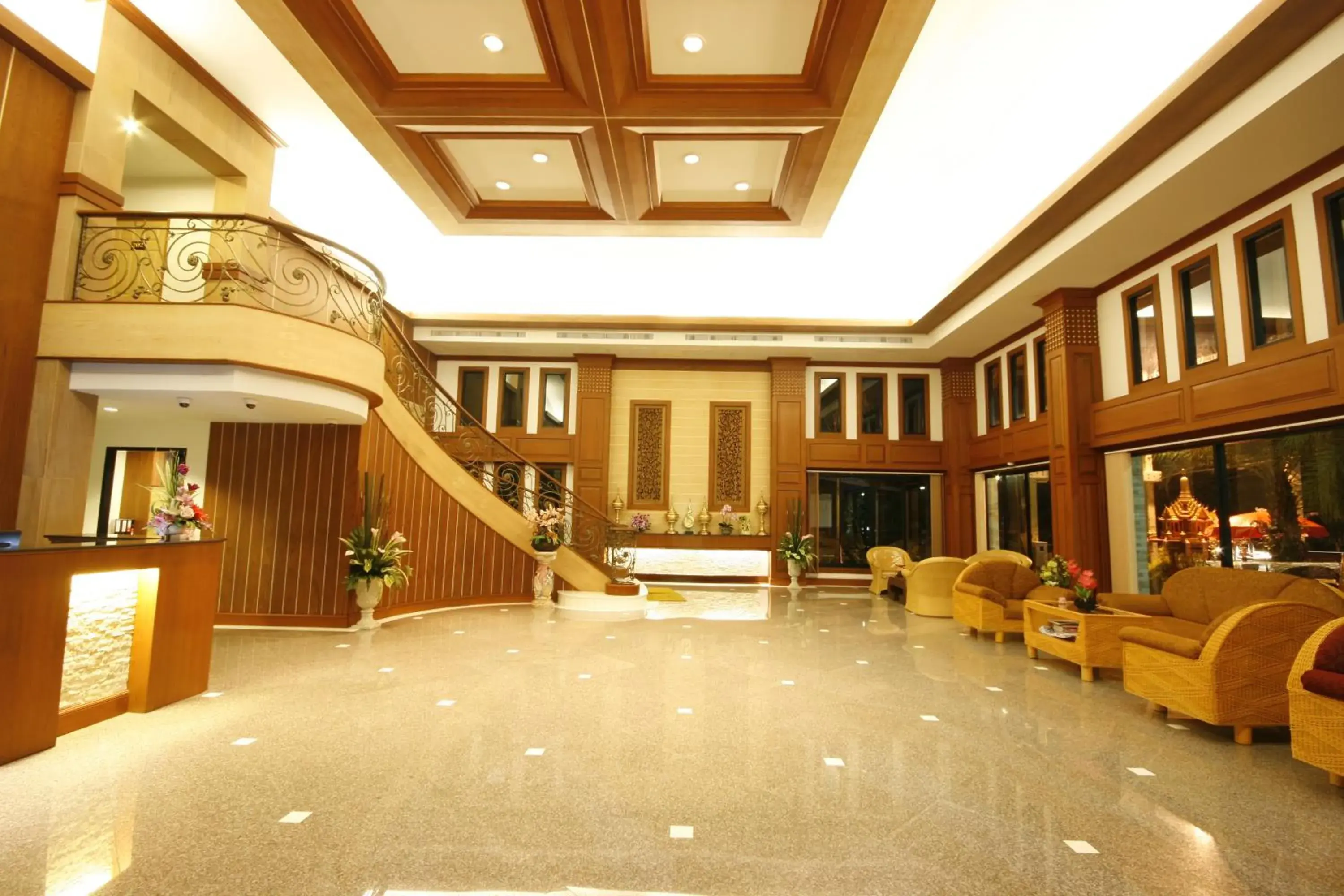 Lobby or reception in Chiangrai Grand Room Hotel Lobby or reception in Chiangrai Grand Room Hotel
