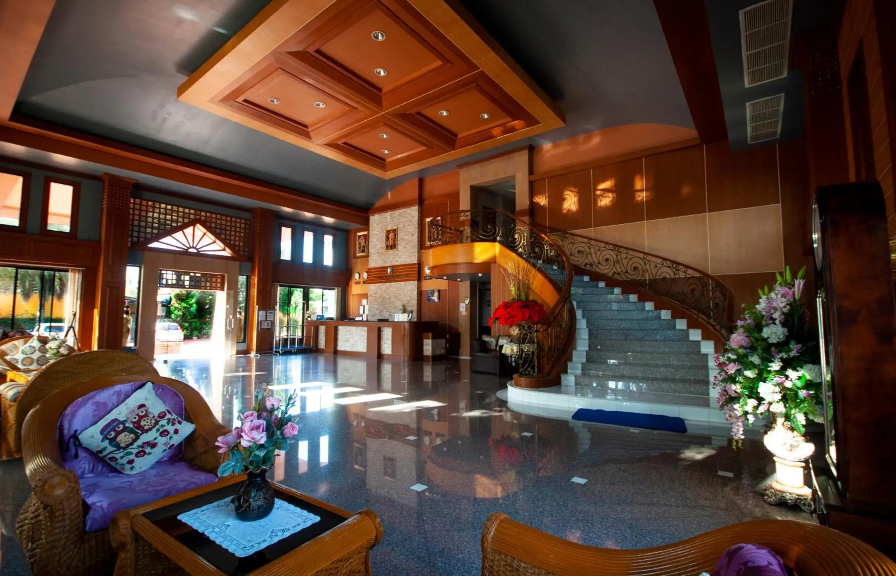 Lobby or reception in Chiangrai Grand Room Hotel Lobby or reception in Chiangrai Grand Room Hotel