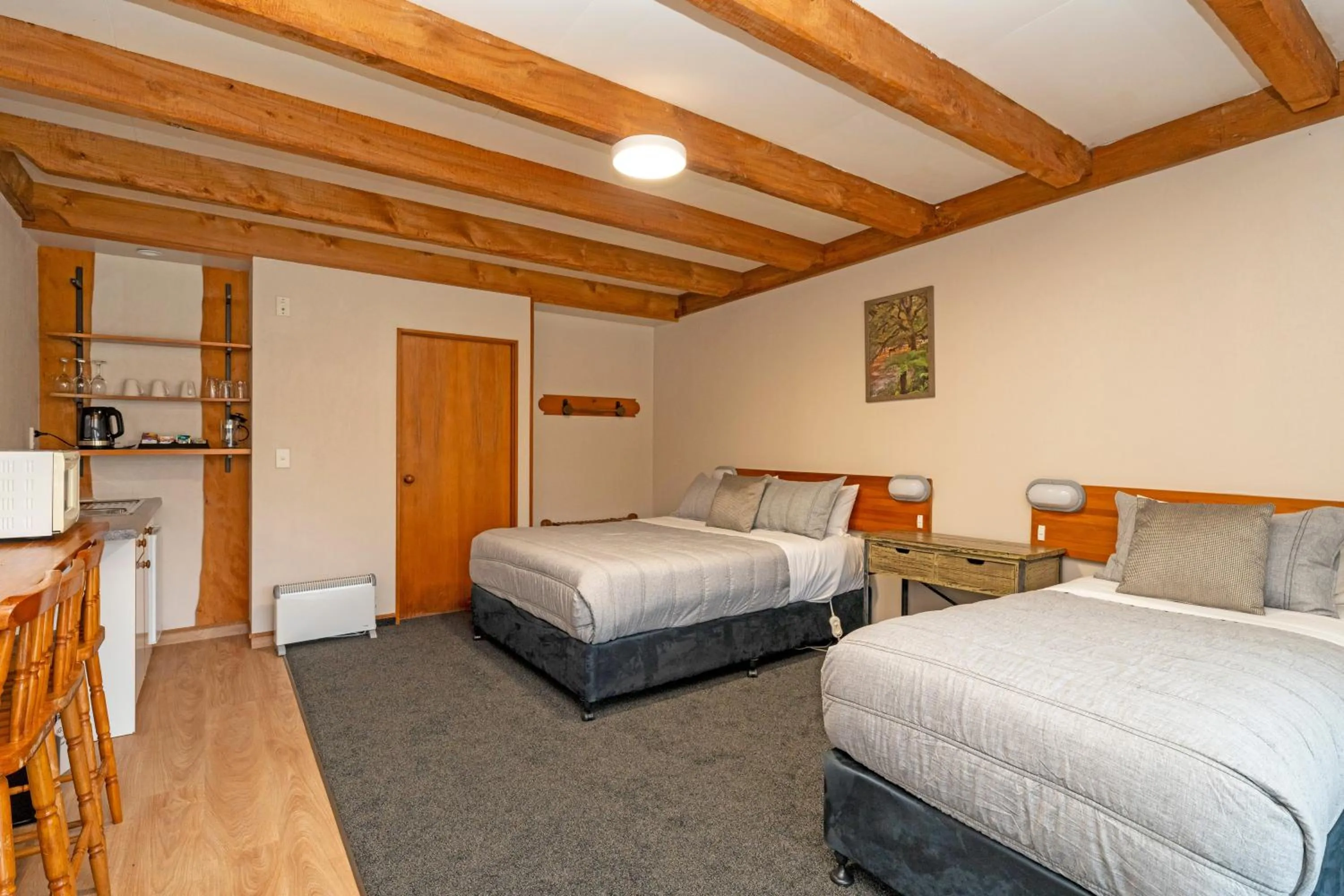 Bed in Last Resort Karamea