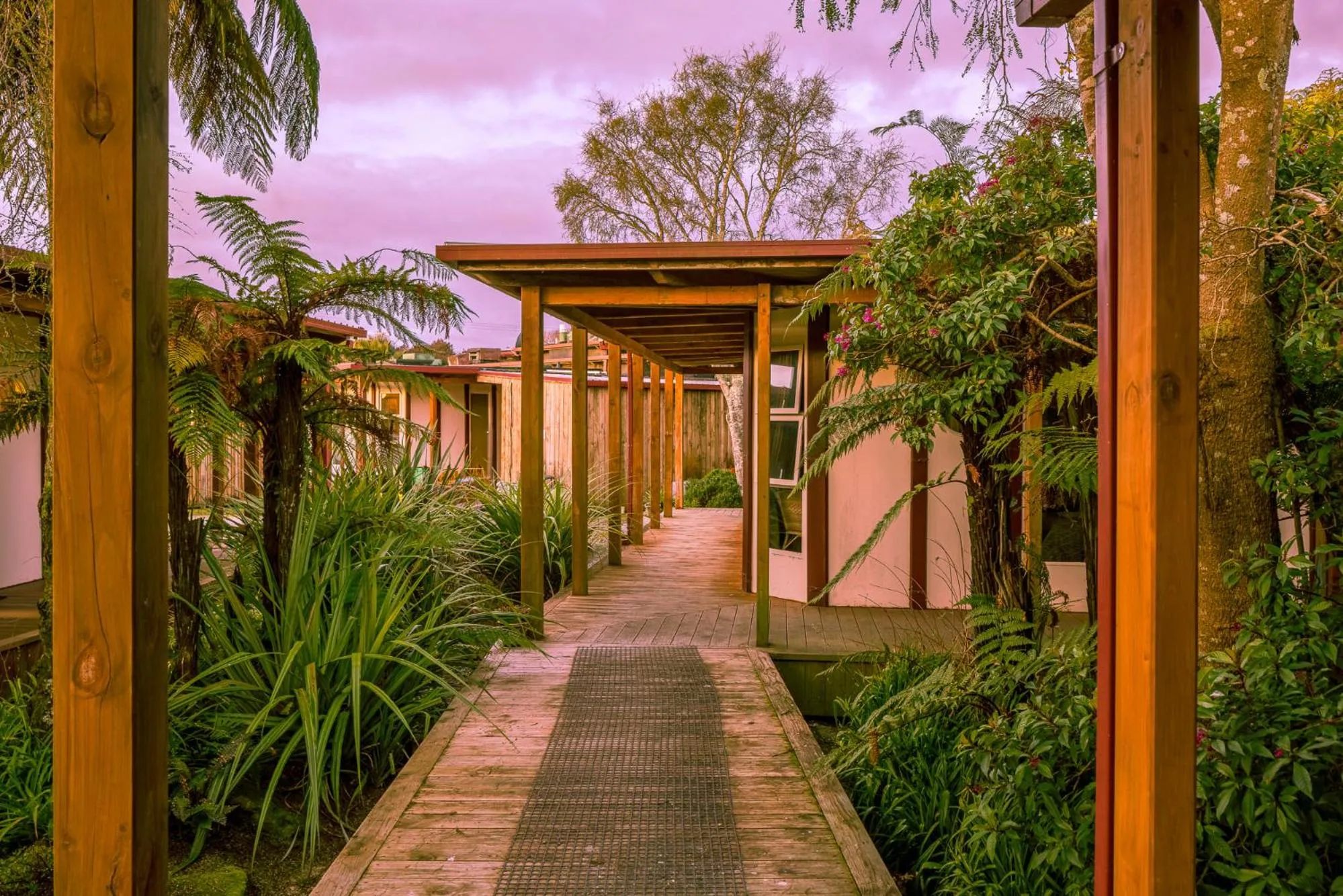 Bedroom in Last Resort Karamea