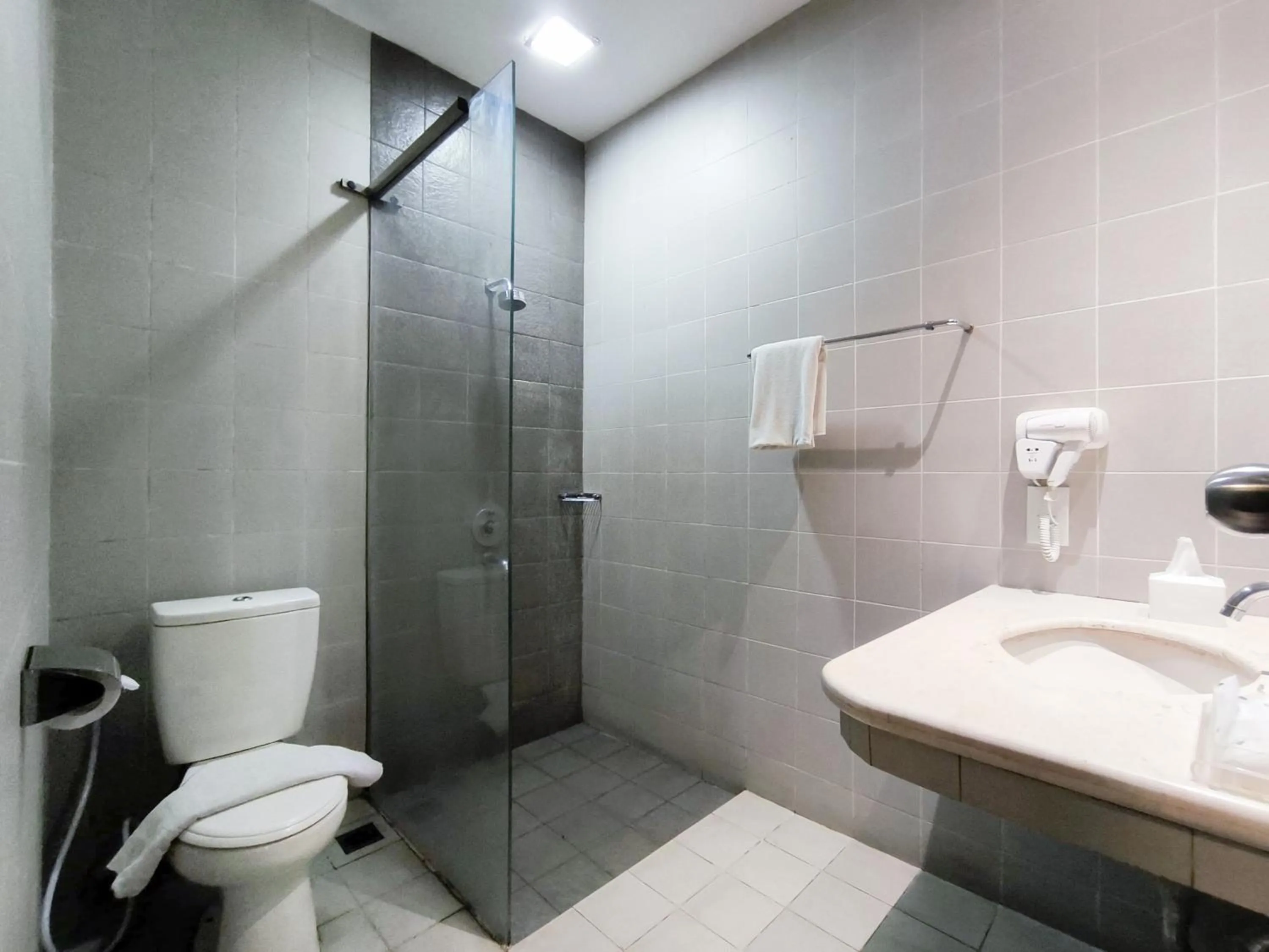 Shower in Puteri Gunung Hotel