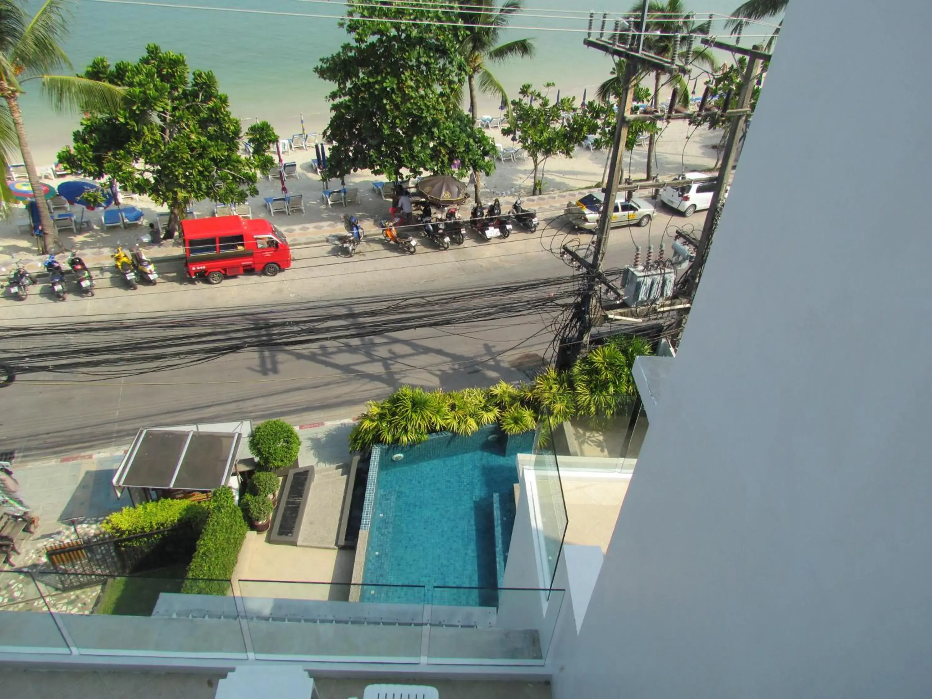 Swimming pool in The Front Hotel and Apartments Swimming pool in The Front Hotel and Apartments