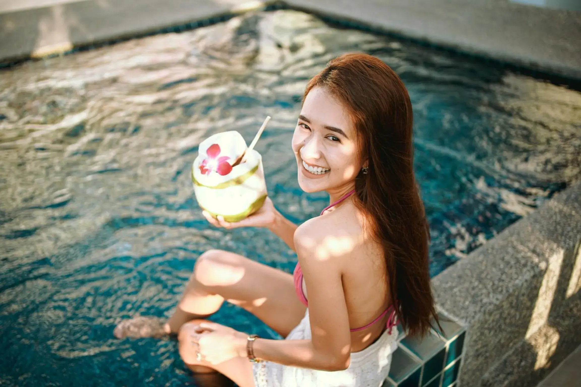 Swimming pool in The Front Hotel and Apartments Swimming pool in The Front Hotel and Apartments