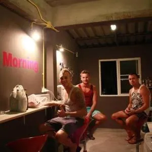 People in Monkey Samui Hostel