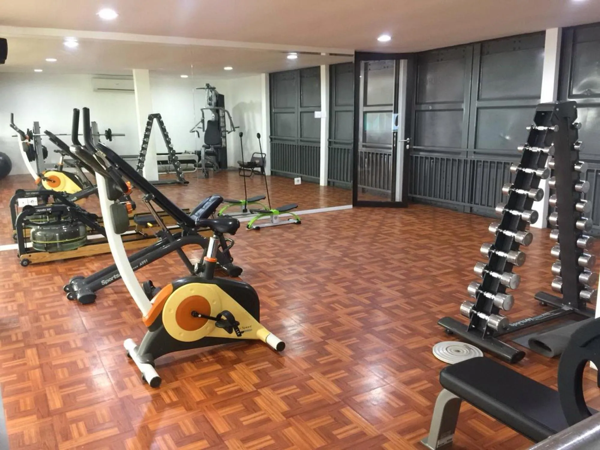 Fitness centre/facilities in APM Equestrian Resort