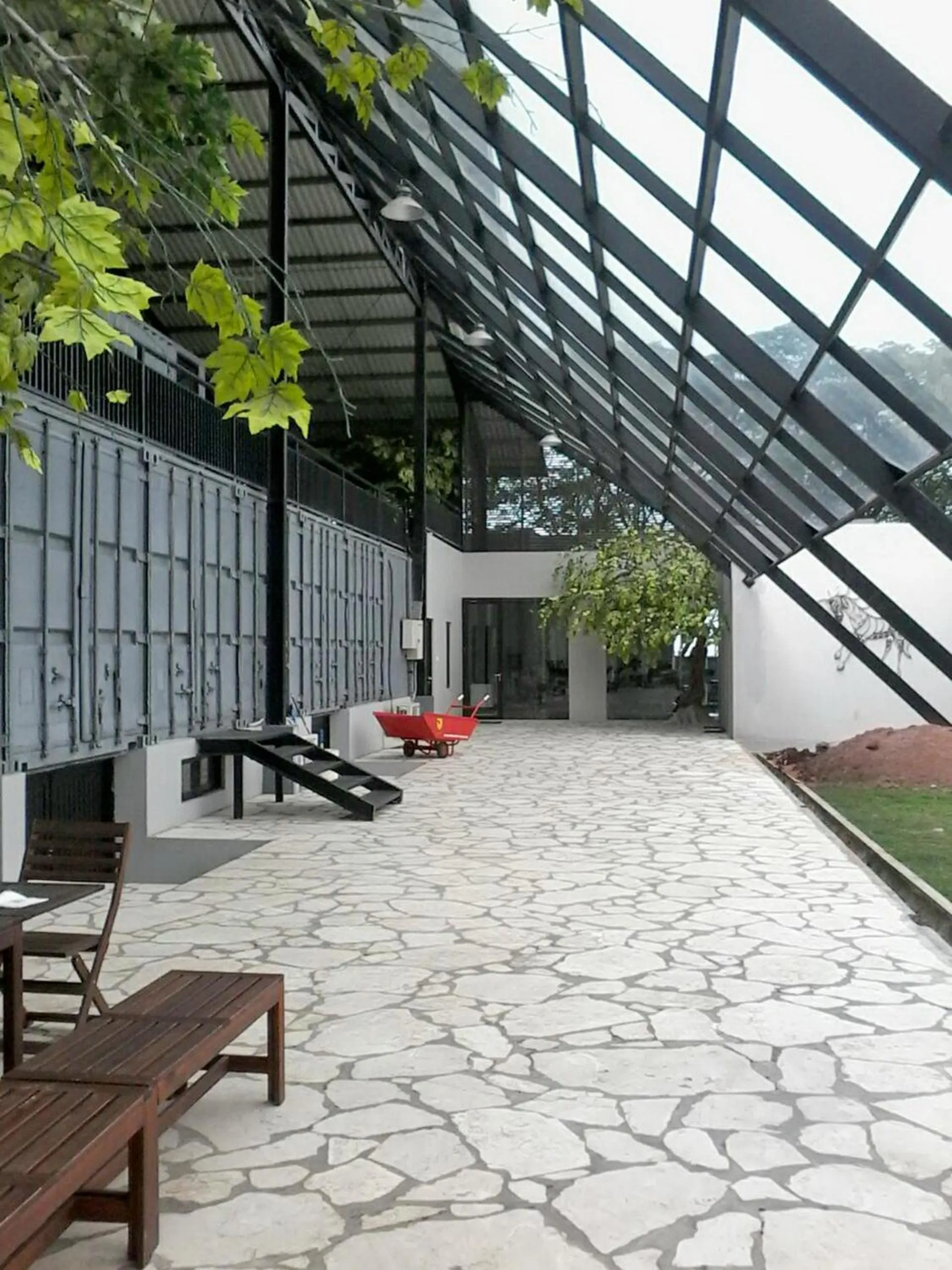 Facade/entrance in APM Equestrian Resort