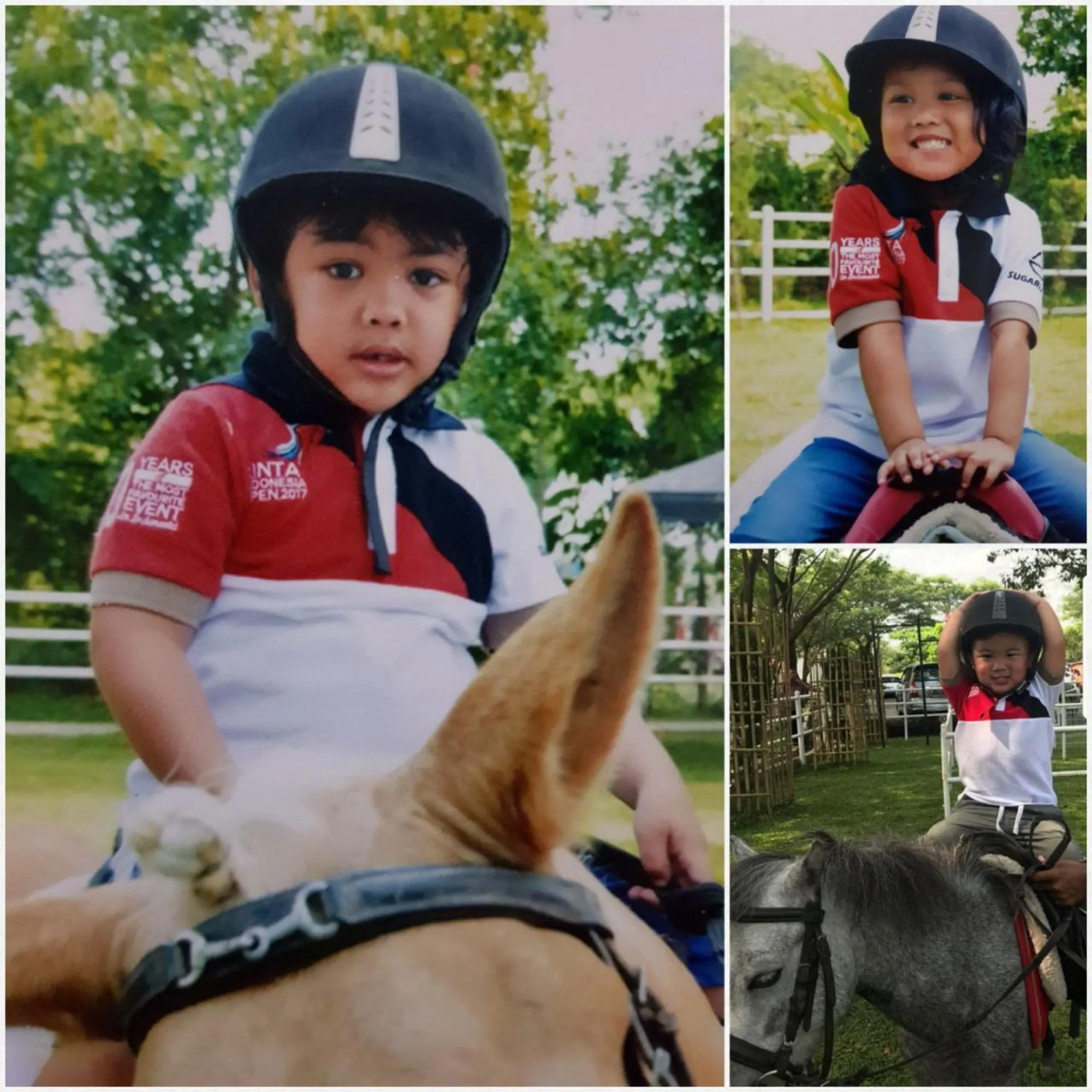 young children in APM Equestrian Resort