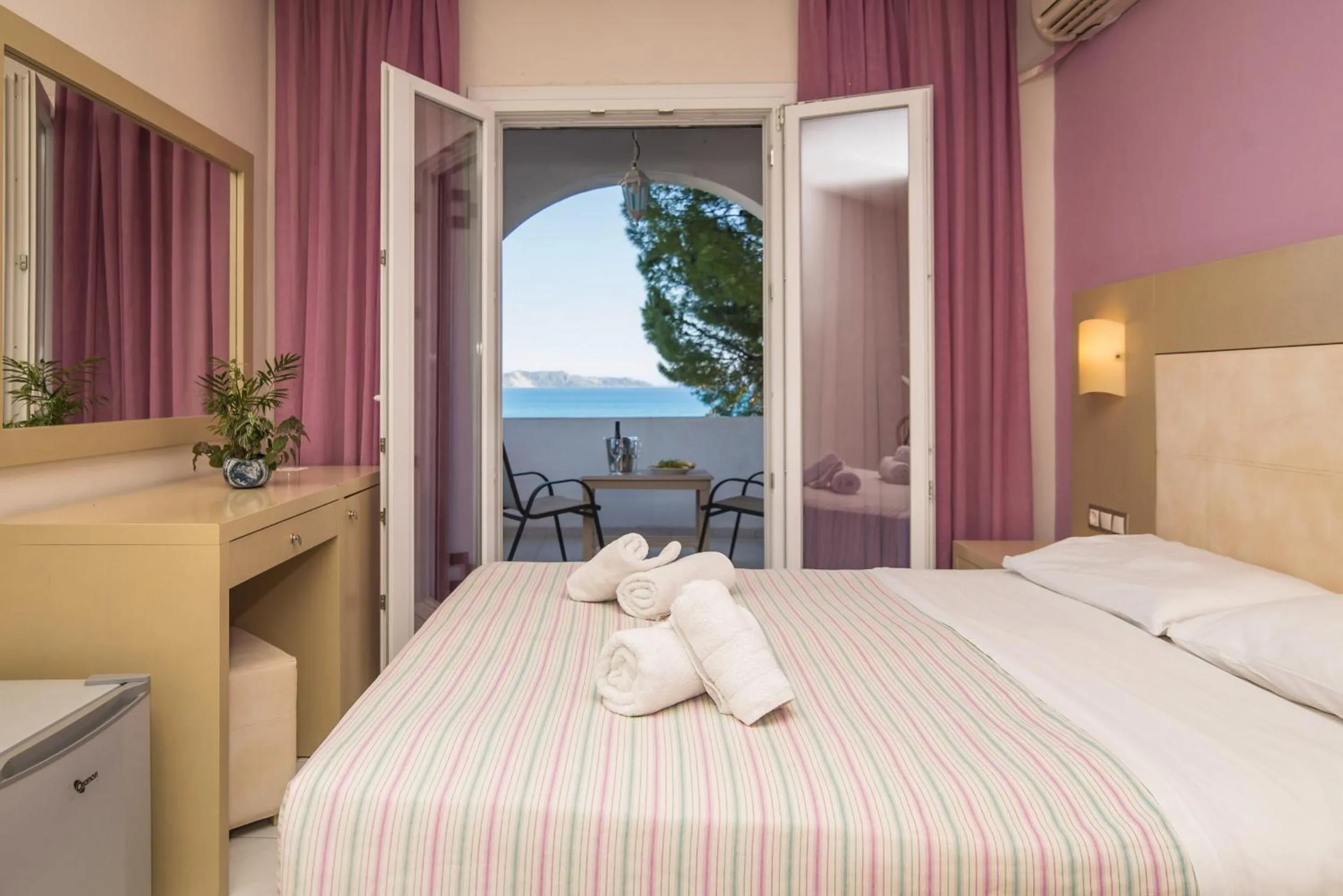 Bed in Porto Koukla Beach