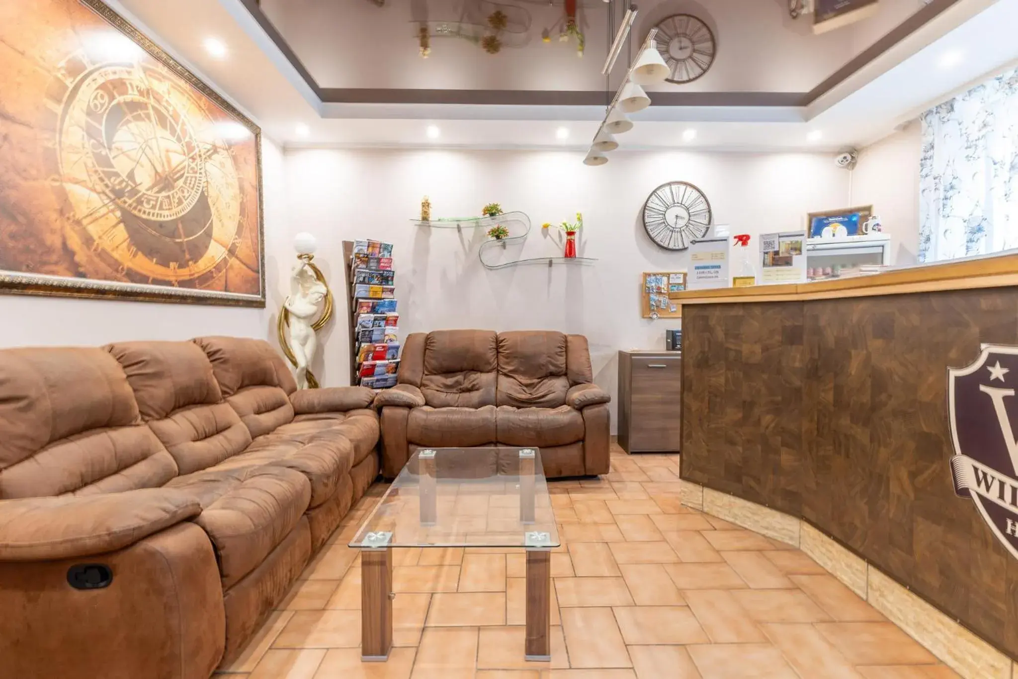 Lobby or reception in Hotel Wilhelm Lobby or reception in Hotel Wilhelm