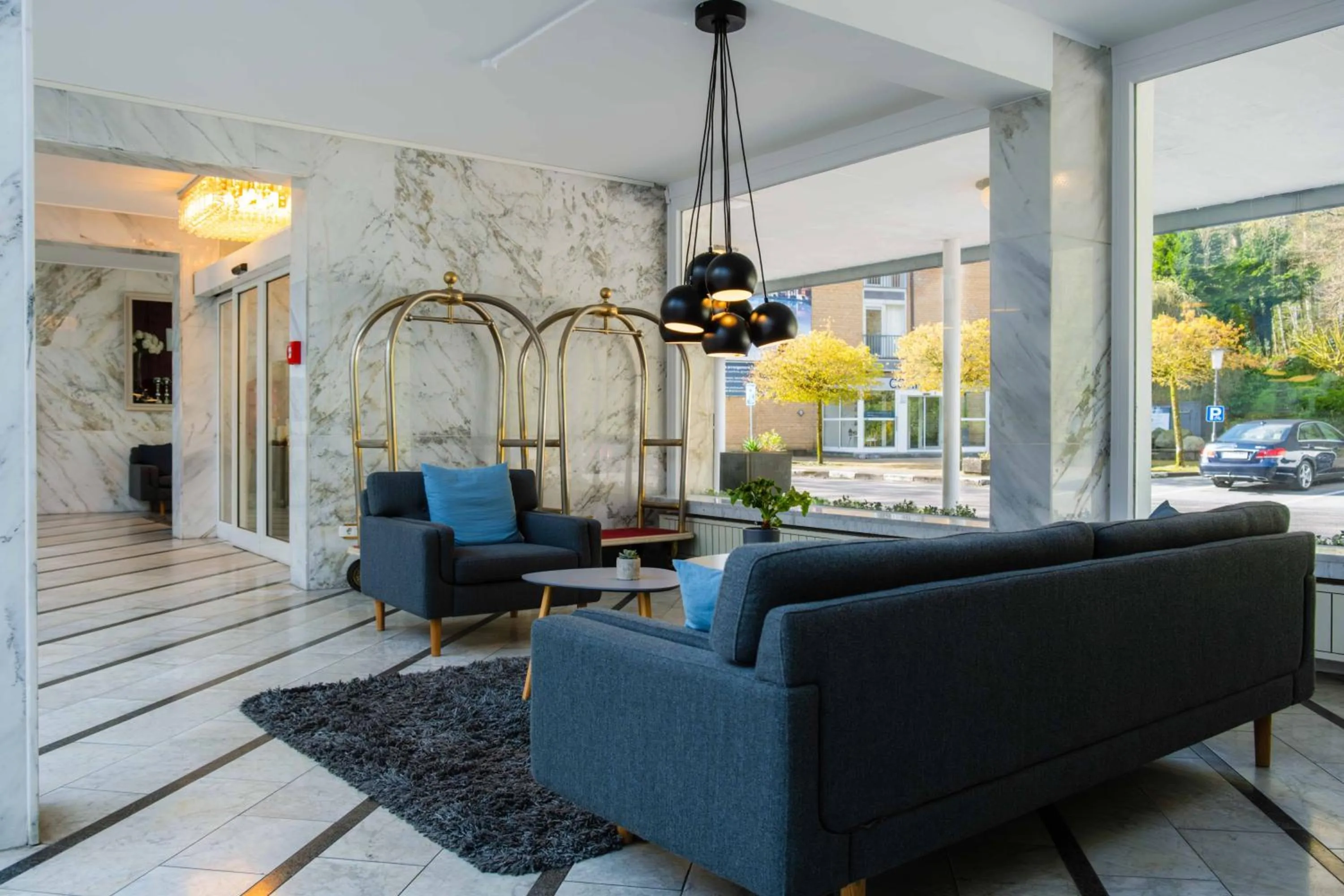 Lobby or reception in Hotel des Nordens Flensburg Wellness & Spa