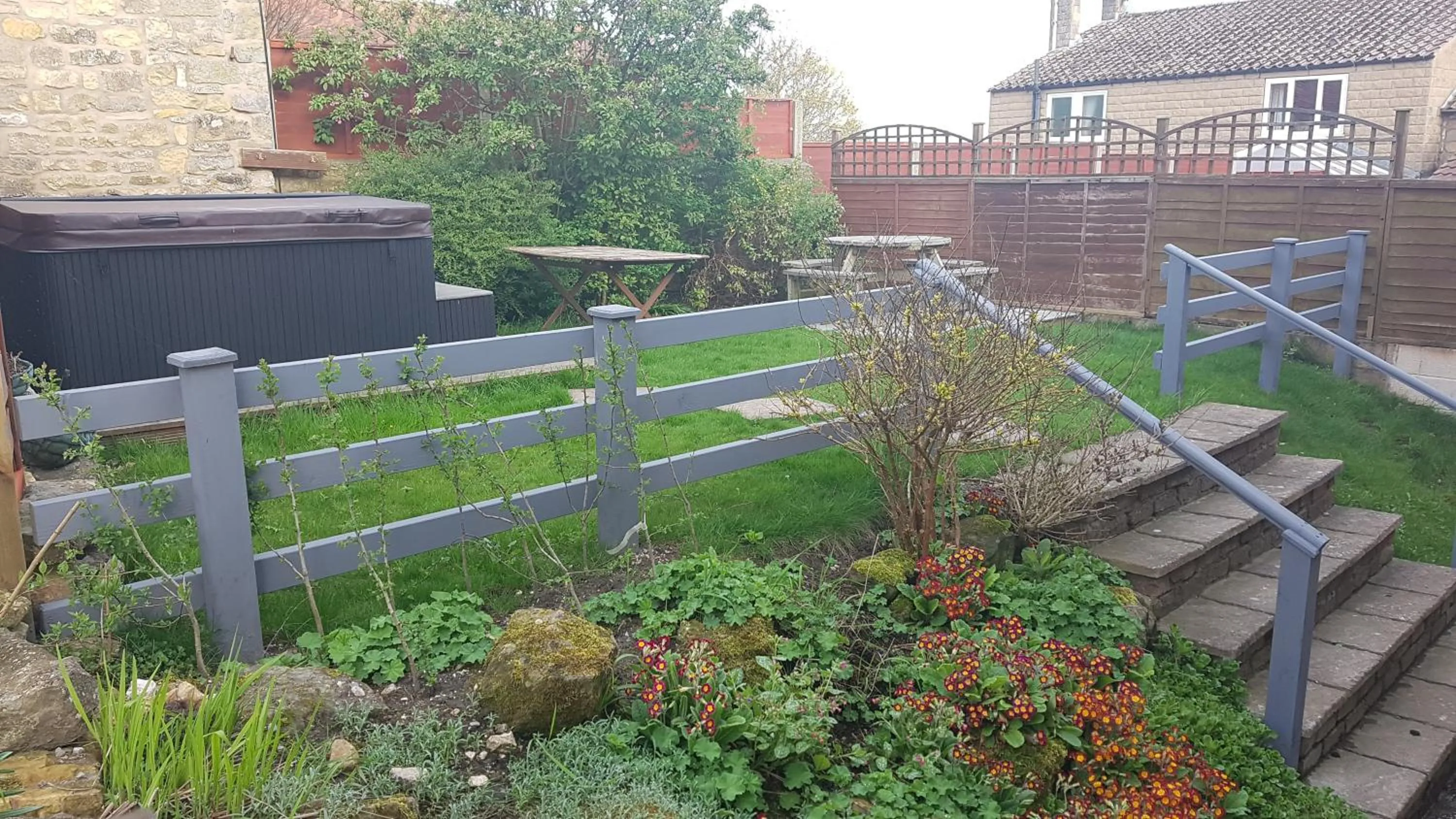 Garden in Sands Farm Cottages