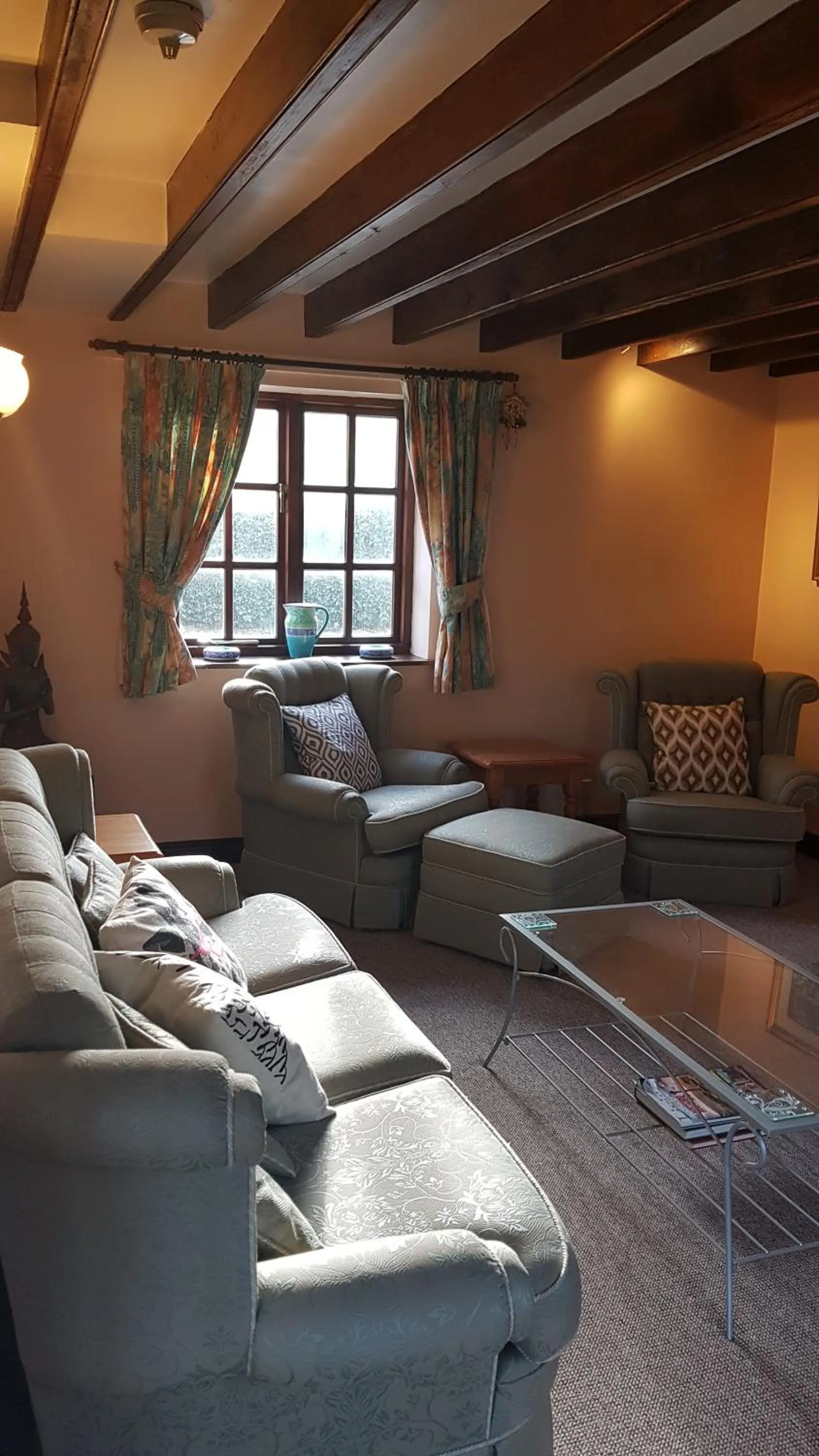 Living room in Sands Farm Cottages