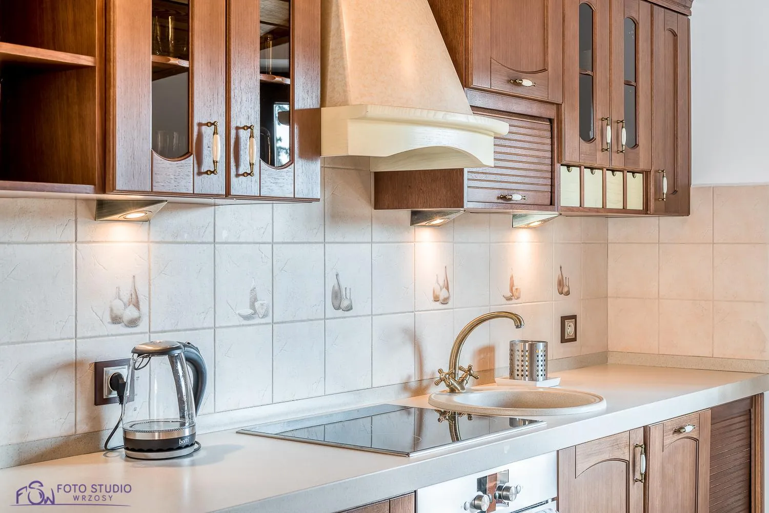 Kitchen or kitchenette in Apartamenty Zdrojowa