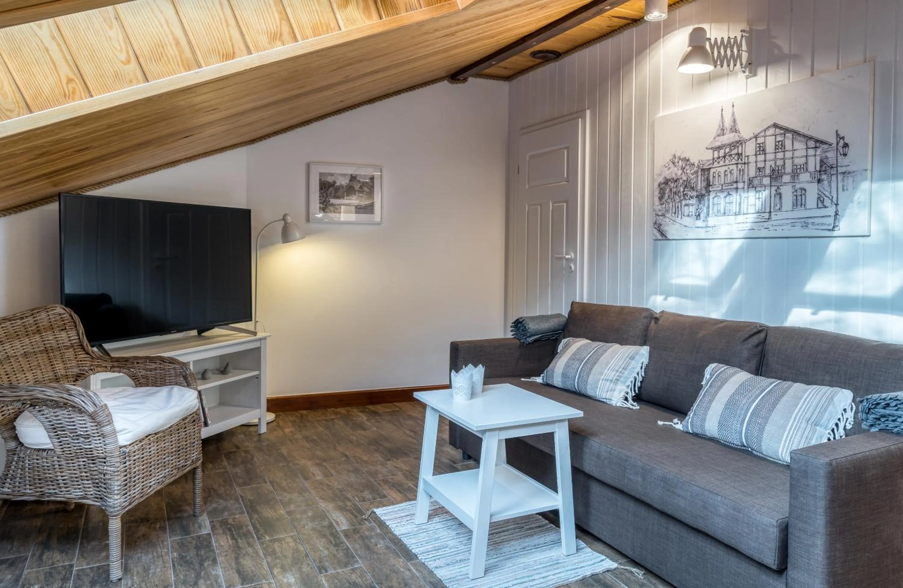Seating area in Apartamenty Zdrojowa